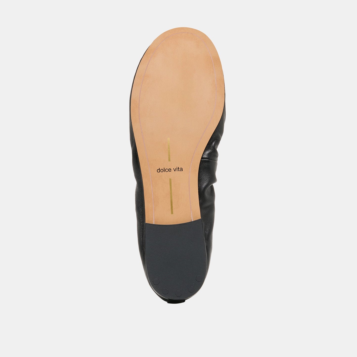 Conrad Black Leather Ballet Flats Dolce Vita