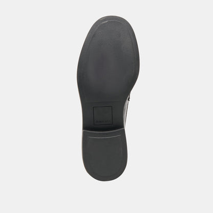 Tiggy Midnight Crinkle Patent Loafers Dolce Vita