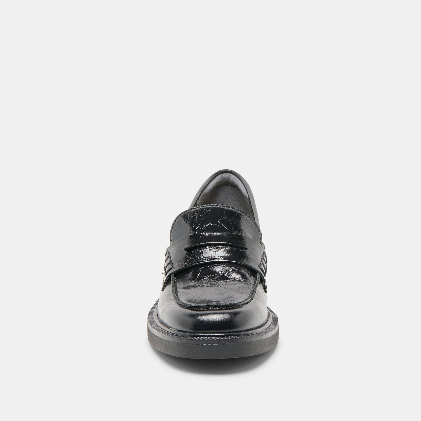Tiggy Midnight Crinkle Patent Loafers Dolce Vita