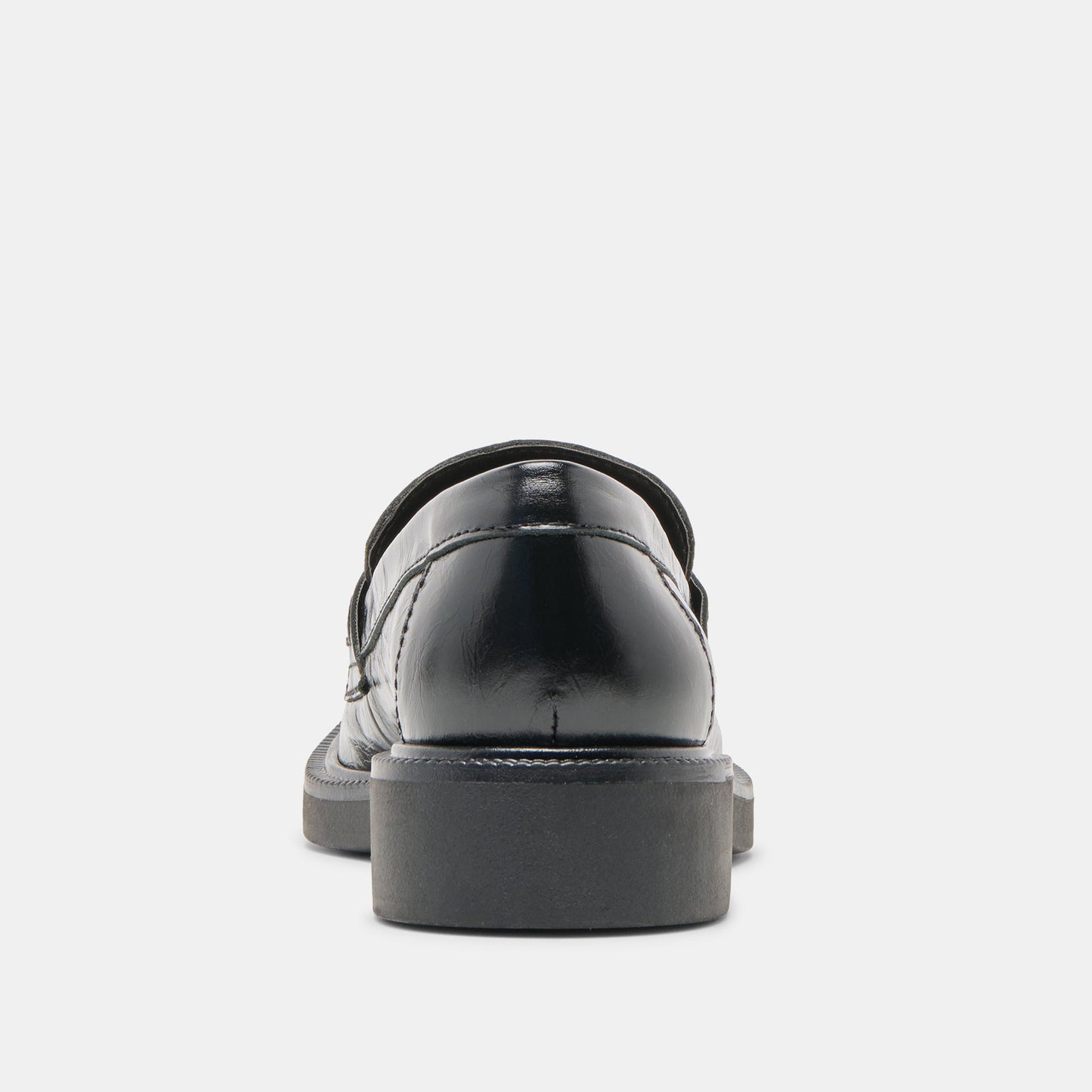 Tiggy Midnight Crinkle Patent Loafers Dolce Vita