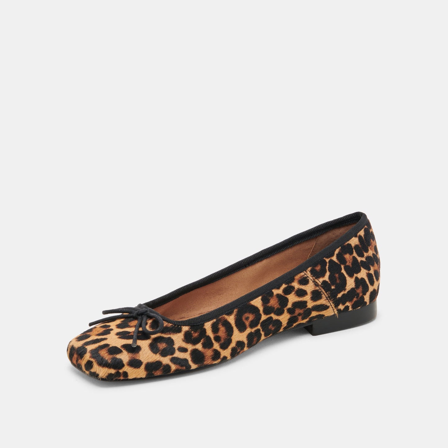 Anisa Ballet Flats DK LEOPARD CALF HAIR Dolce Vita