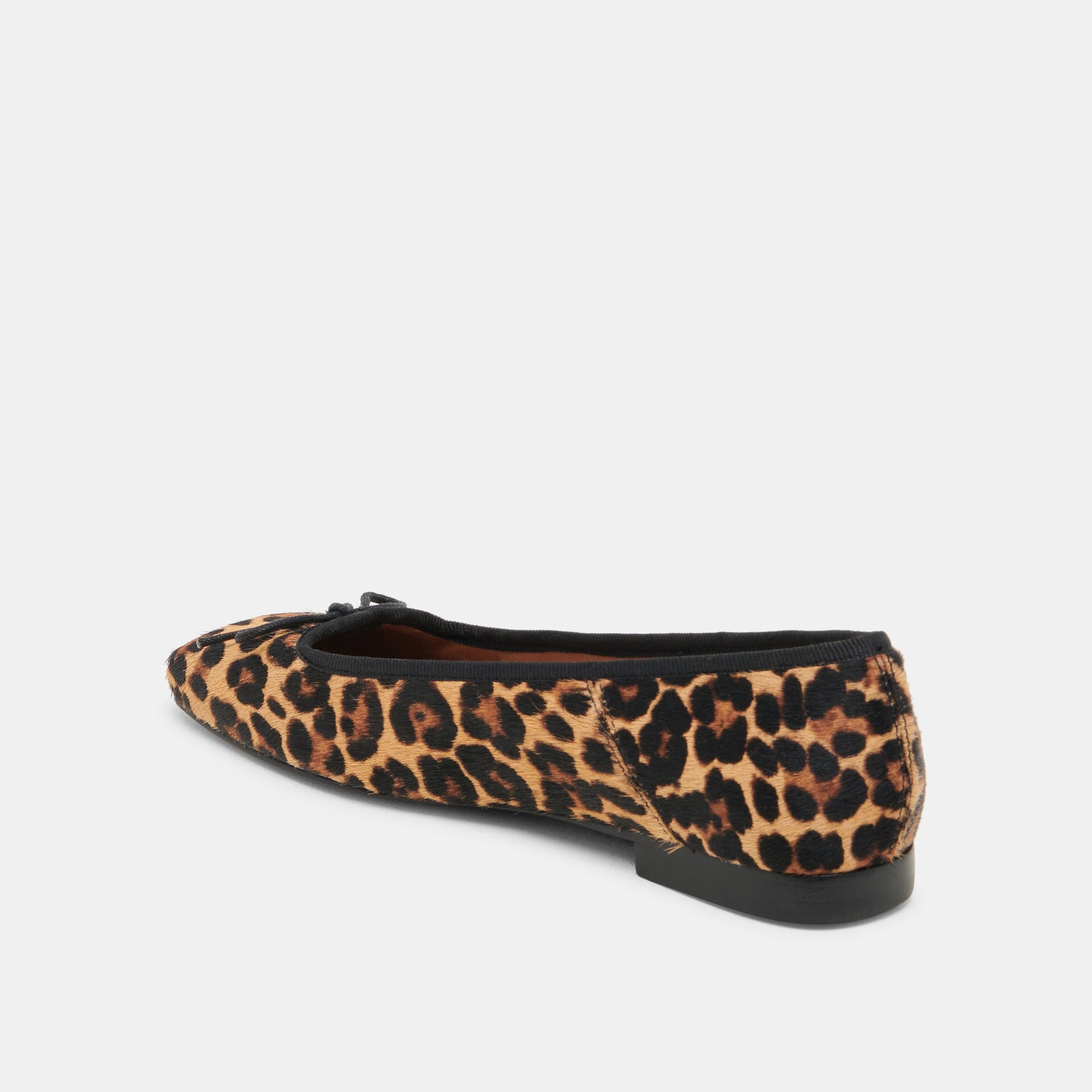 Anisa Ballet Flats DK LEOPARD CALF HAIR Dolce Vita
