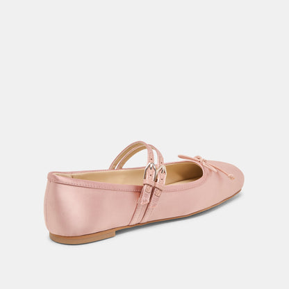 Gibsen Blush Satin Ballet Flats Dolce Vita