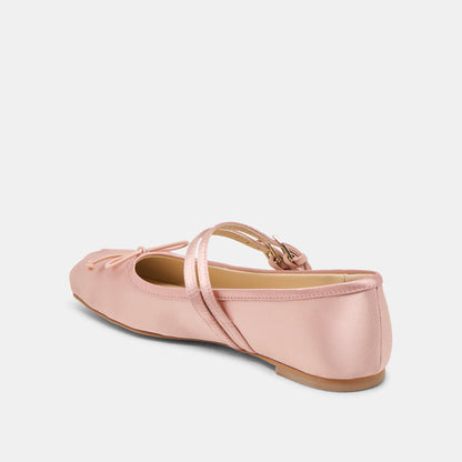 Gibsen Blush Satin Ballet Flats Dolce Vita