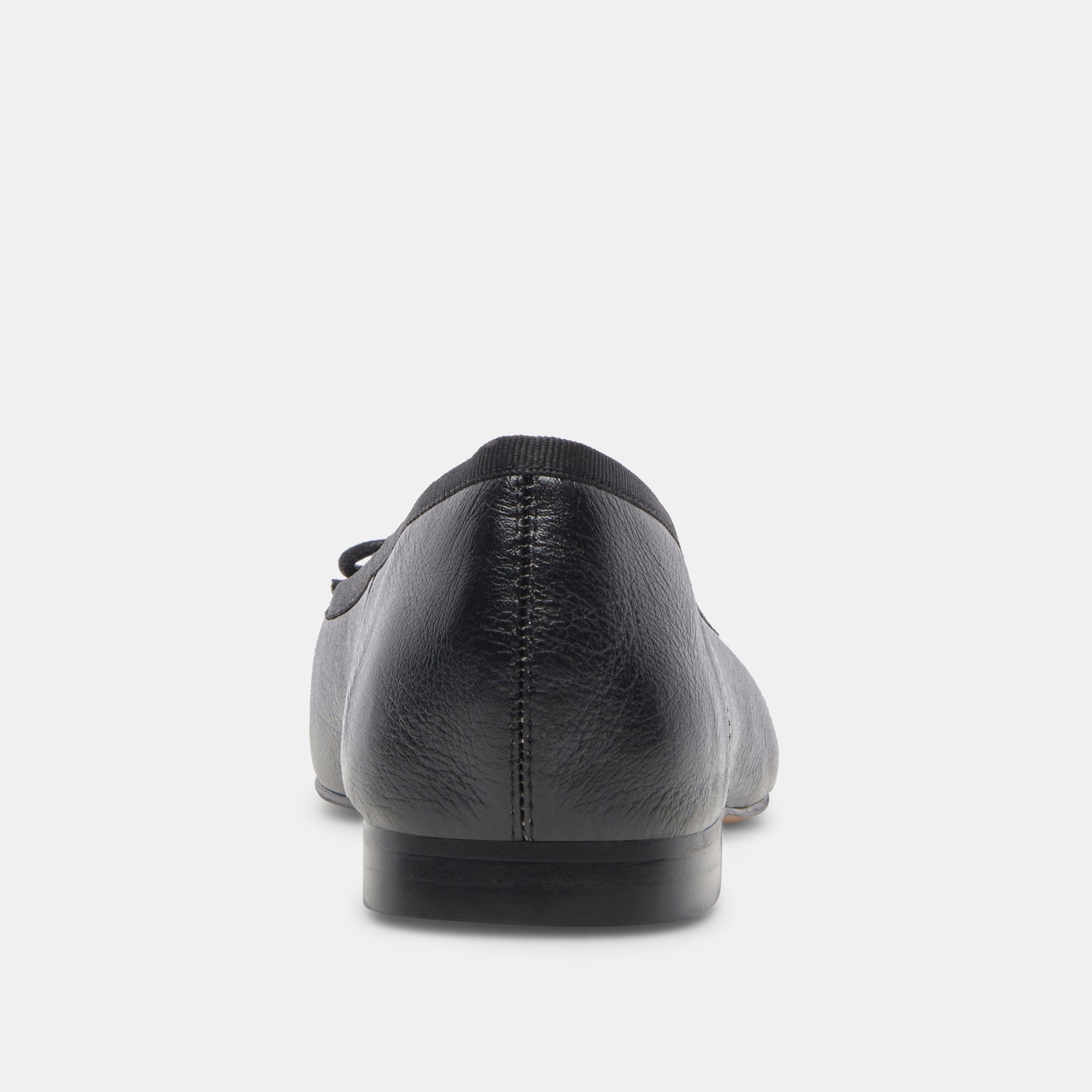 ANISA Ballet Flats Black Leather Dolce Vita