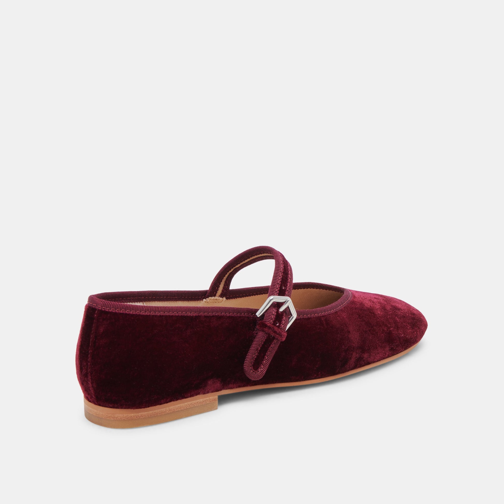 ROSLYN BALLET FLATS WINE VELVET Dolce Vita