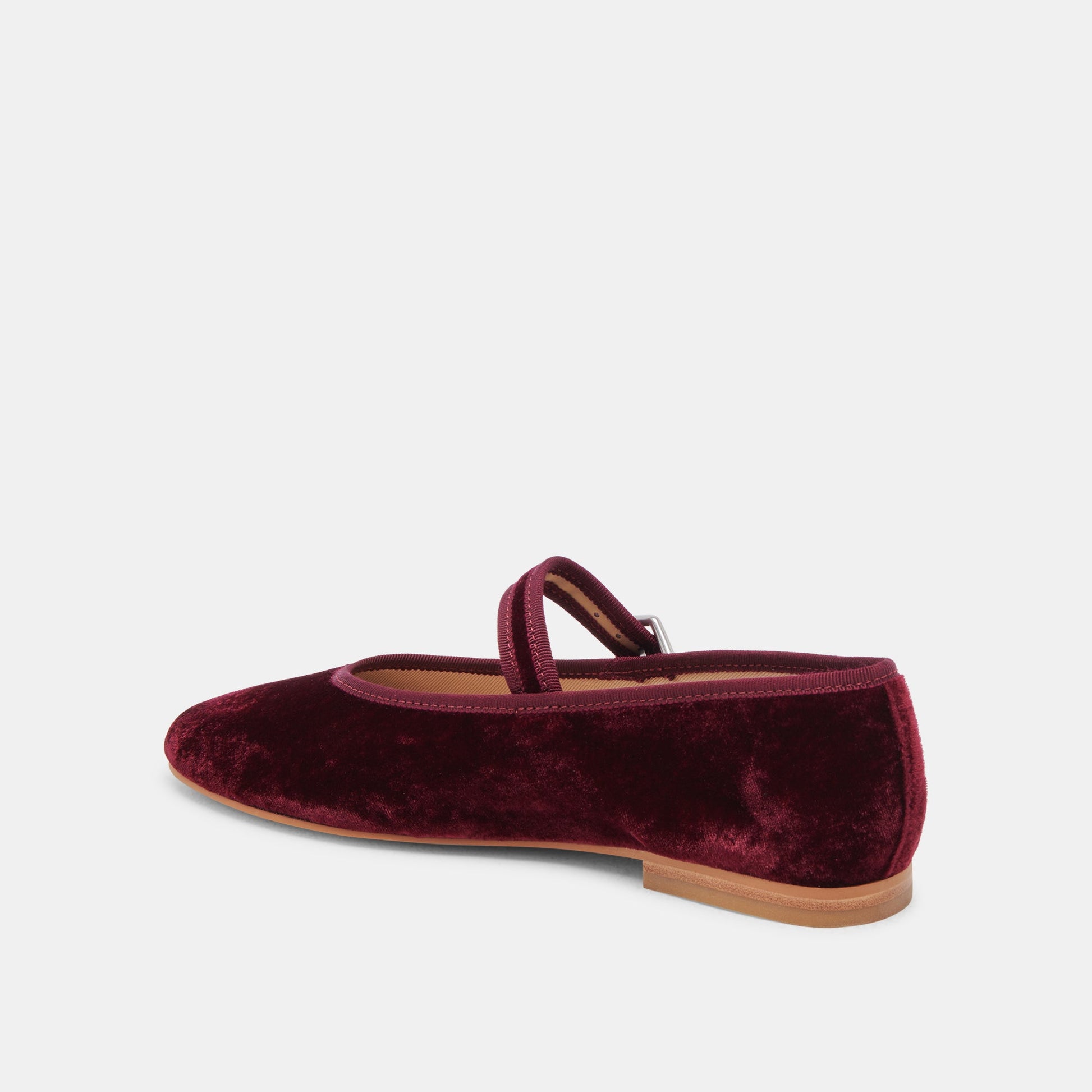 ROSLYN BALLET FLATS WINE VELVET Dolce Vita