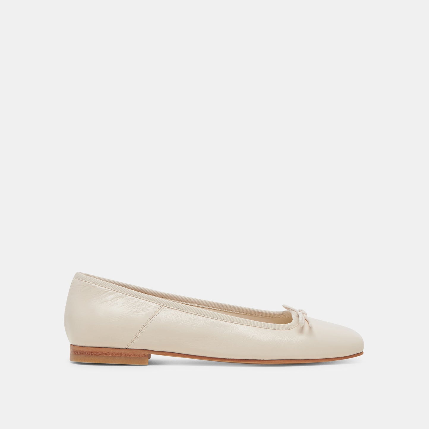 Anisa Ballet Flats CREME CRINKLE PATENT Dolce Vita