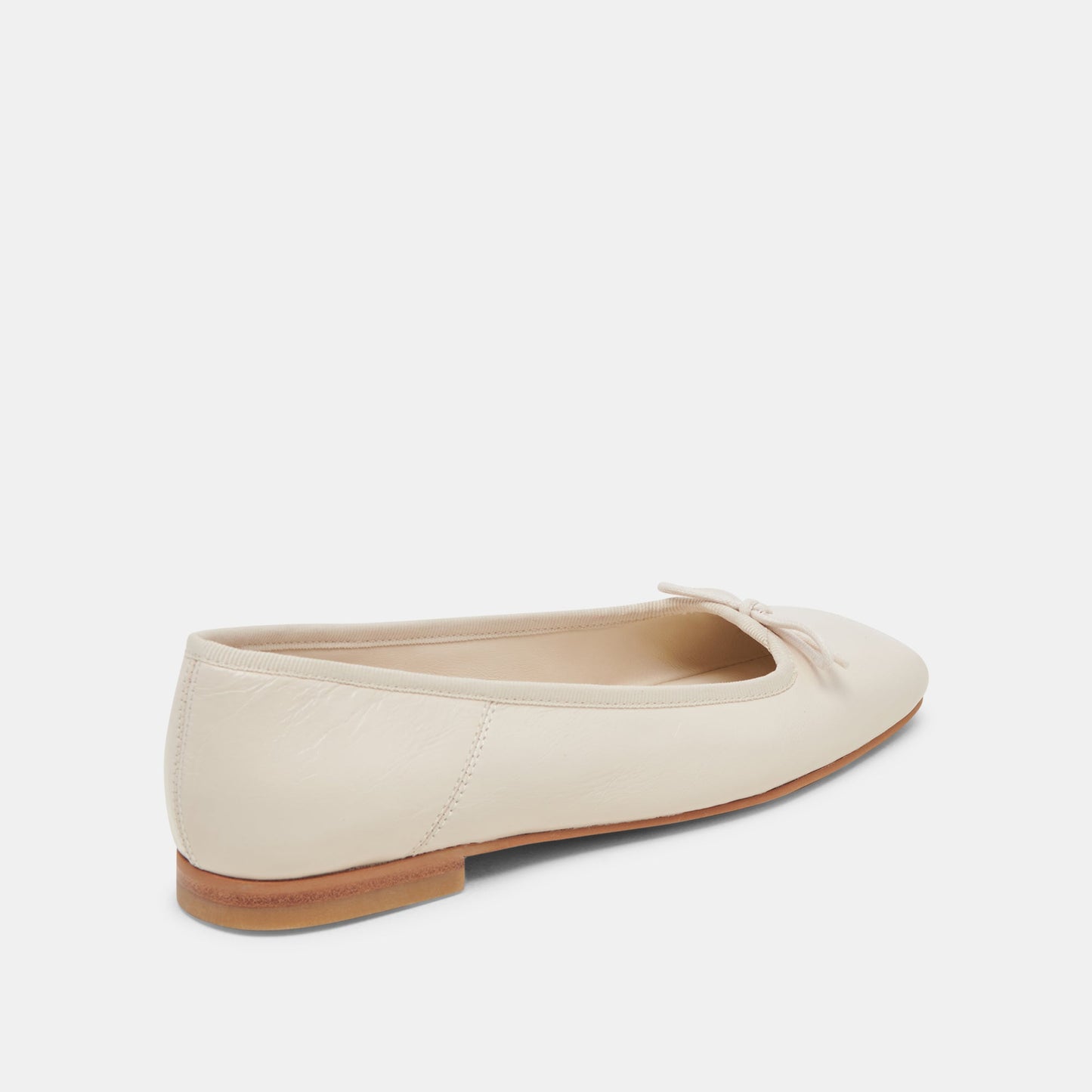 Anisa Ballet Flats CREME CRINKLE PATENT Dolce Vita