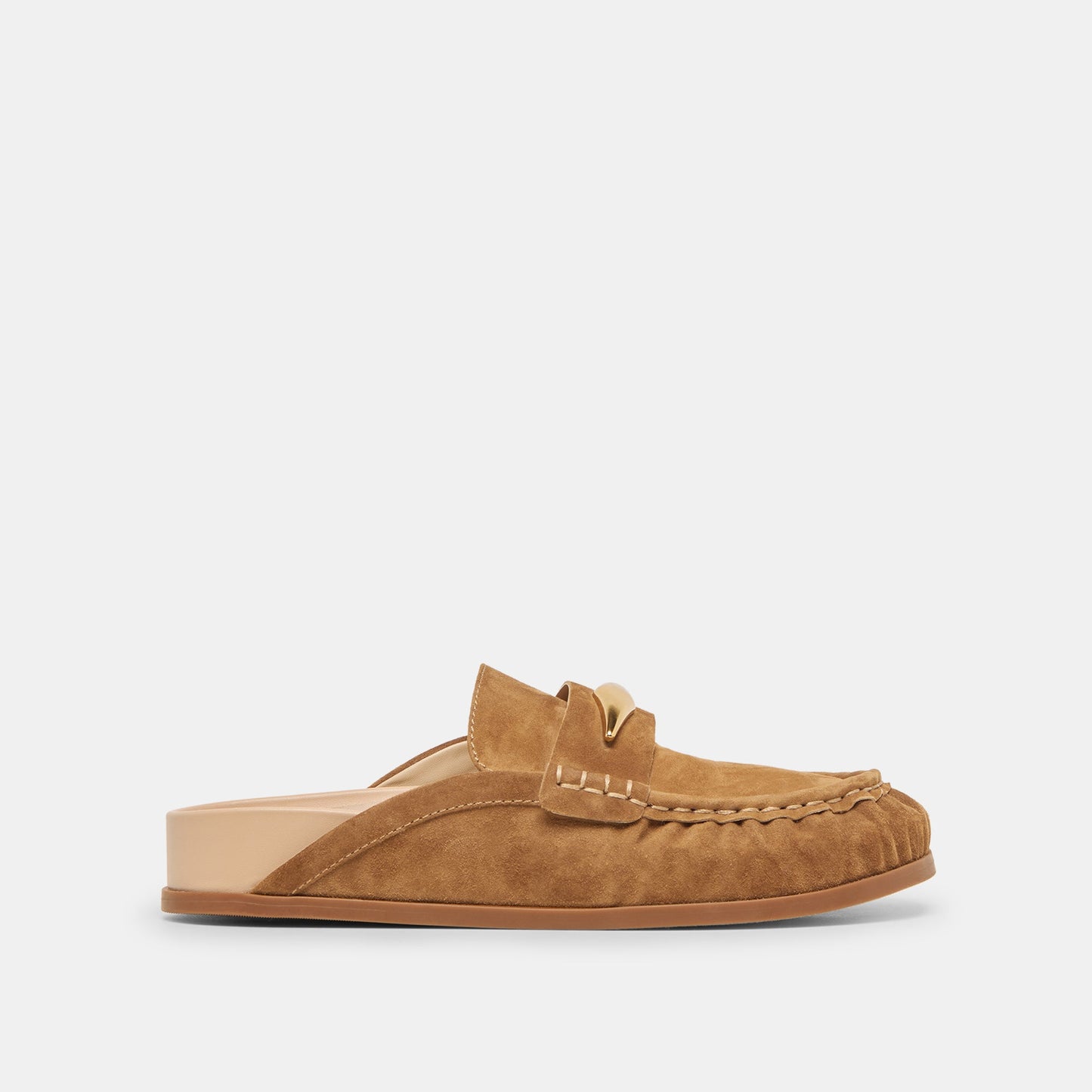 Jodero Lt Brown Suede Flats Dolce Vita