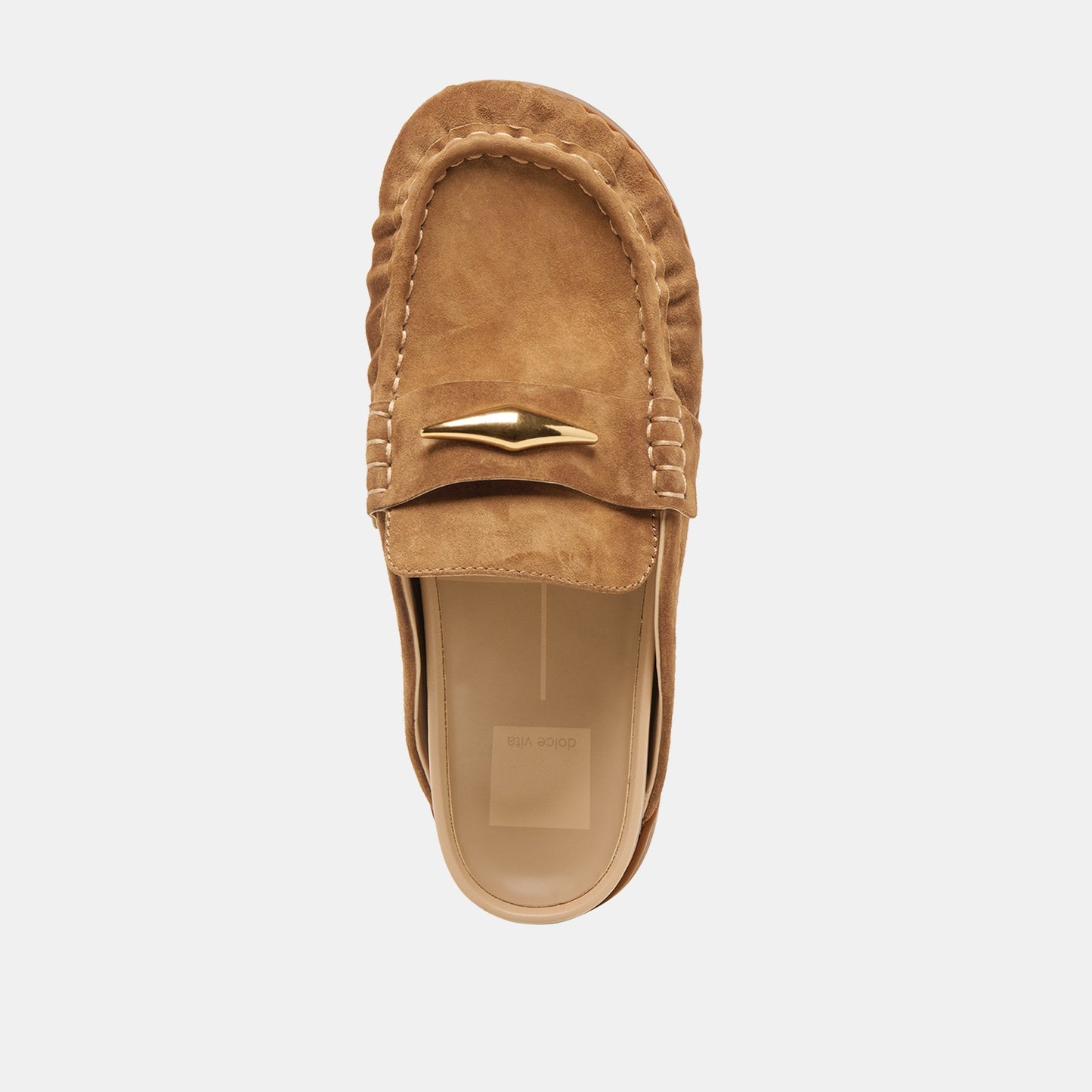 Jodero Lt Brown Suede Flats Dolce Vita