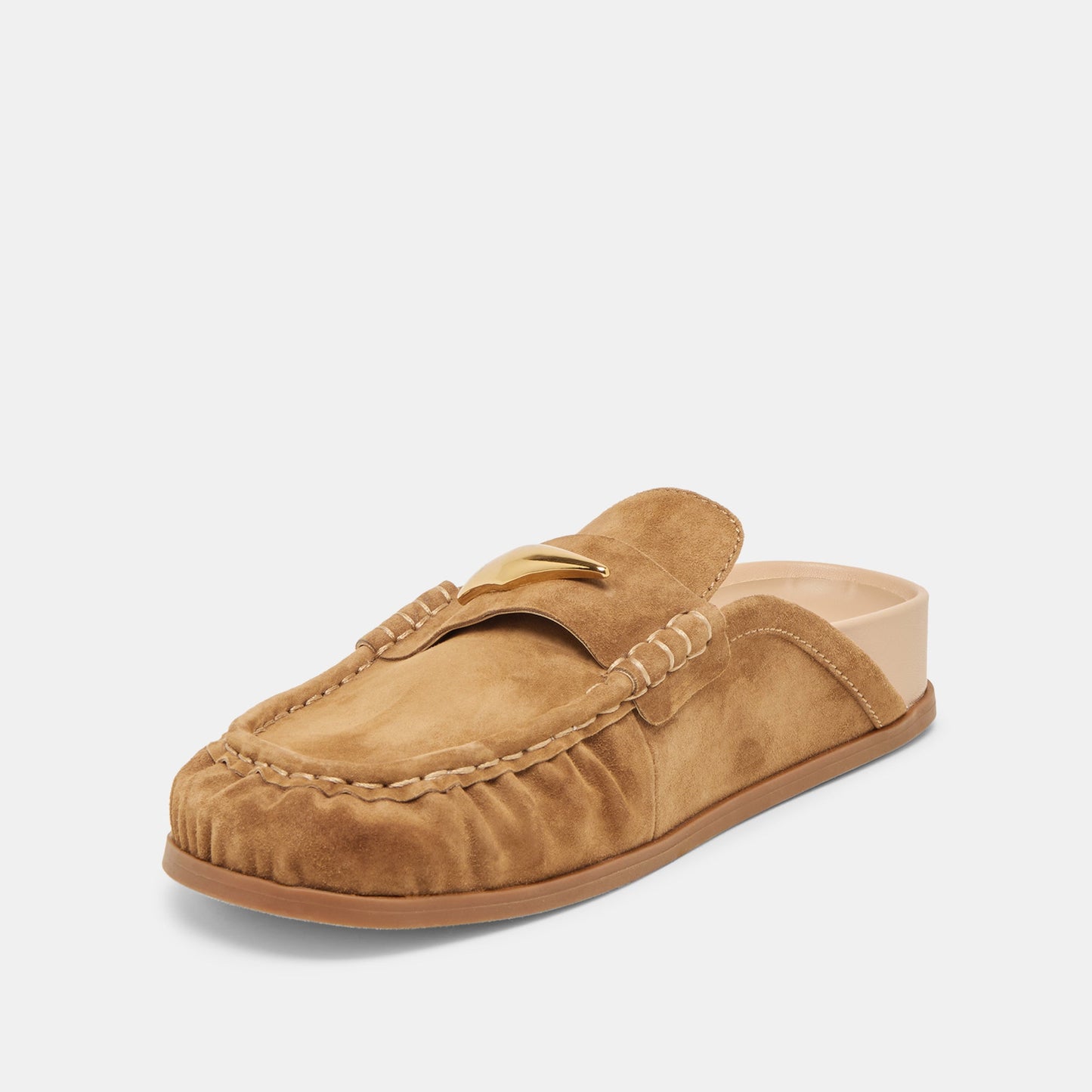 Jodero Lt Brown Suede Flats Dolce Vita