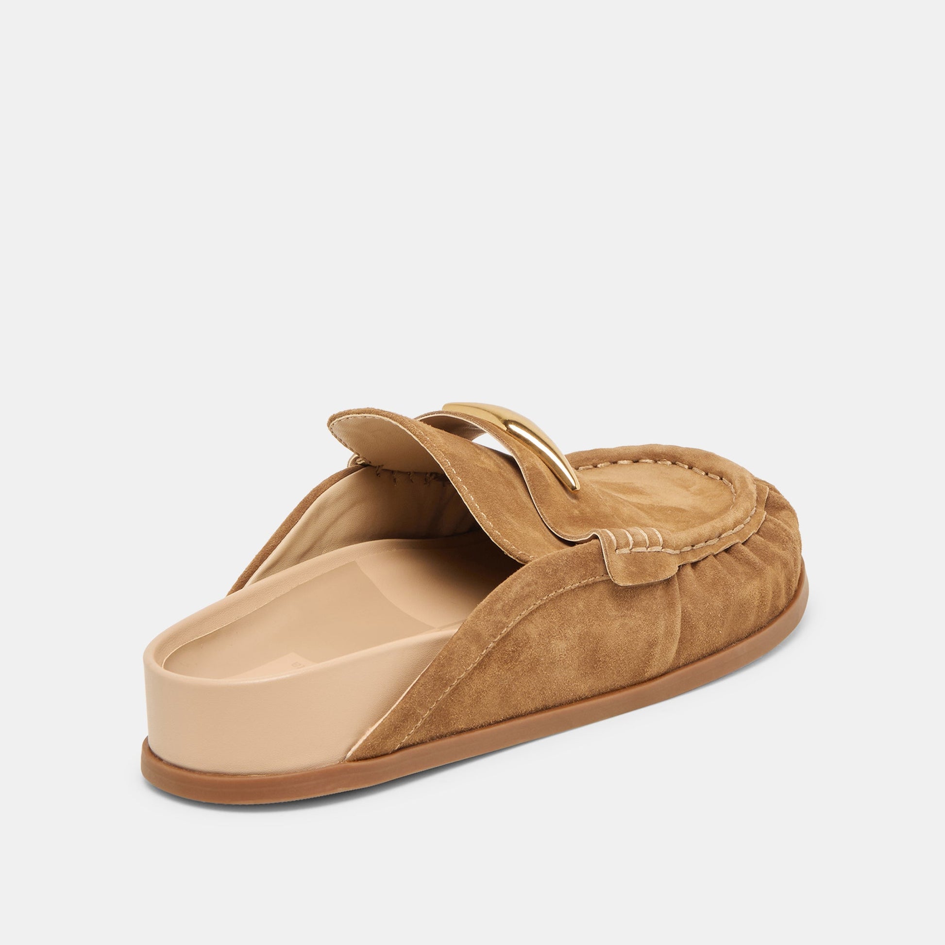 Jodero Lt Brown Suede Flats Dolce Vita