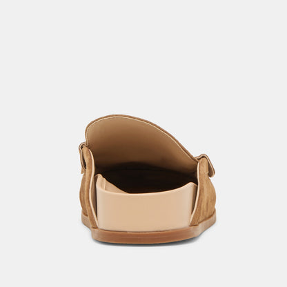Jodero Lt Brown Suede Flats Dolce Vita