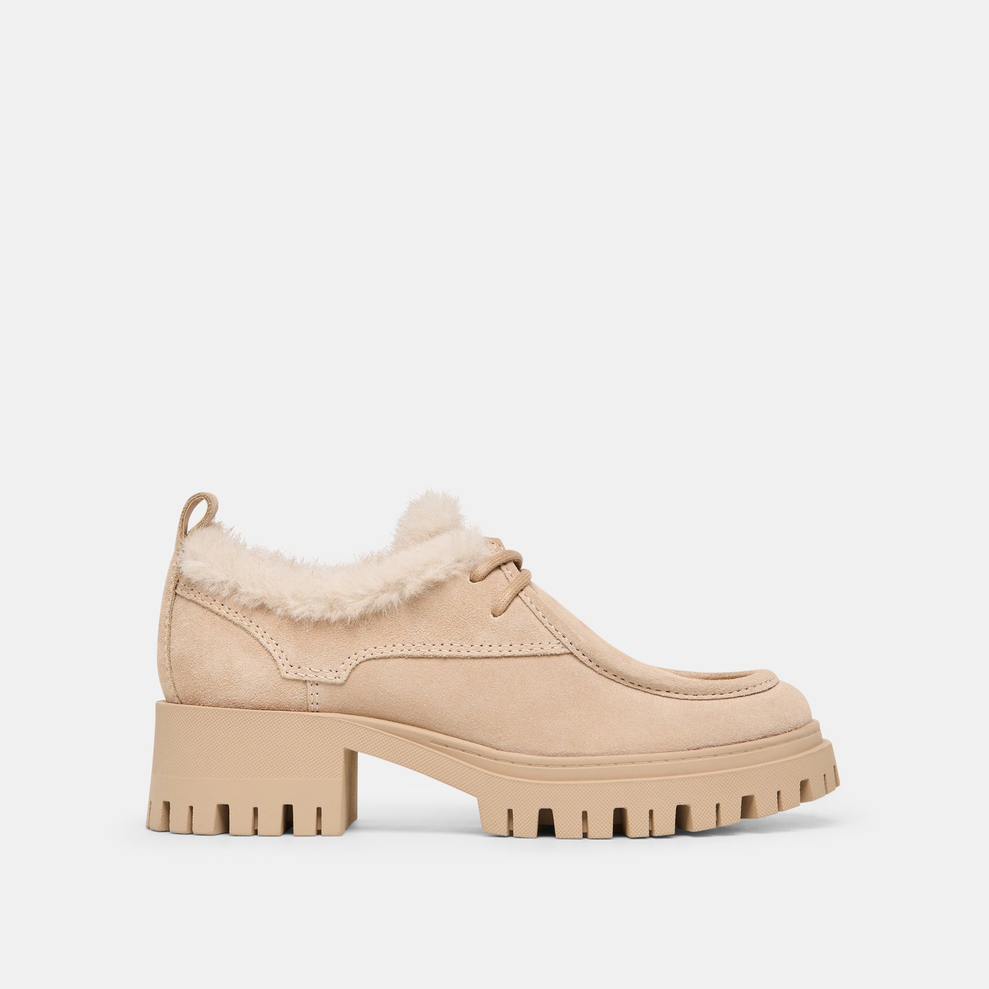 Milza Plush Dune Suede Loafers Dolce Vita