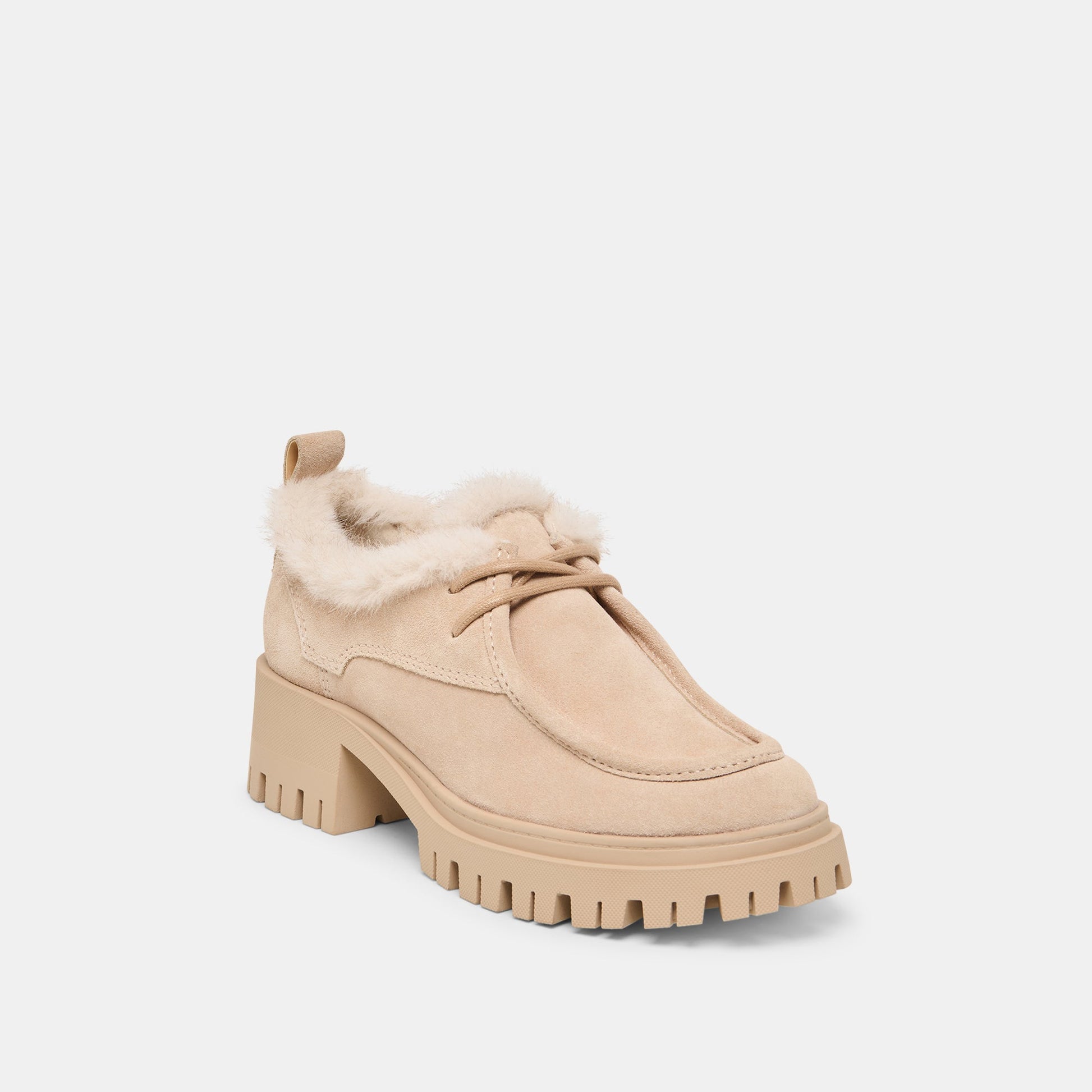 Milza Plush Dune Suede Loafers Dolce Vita