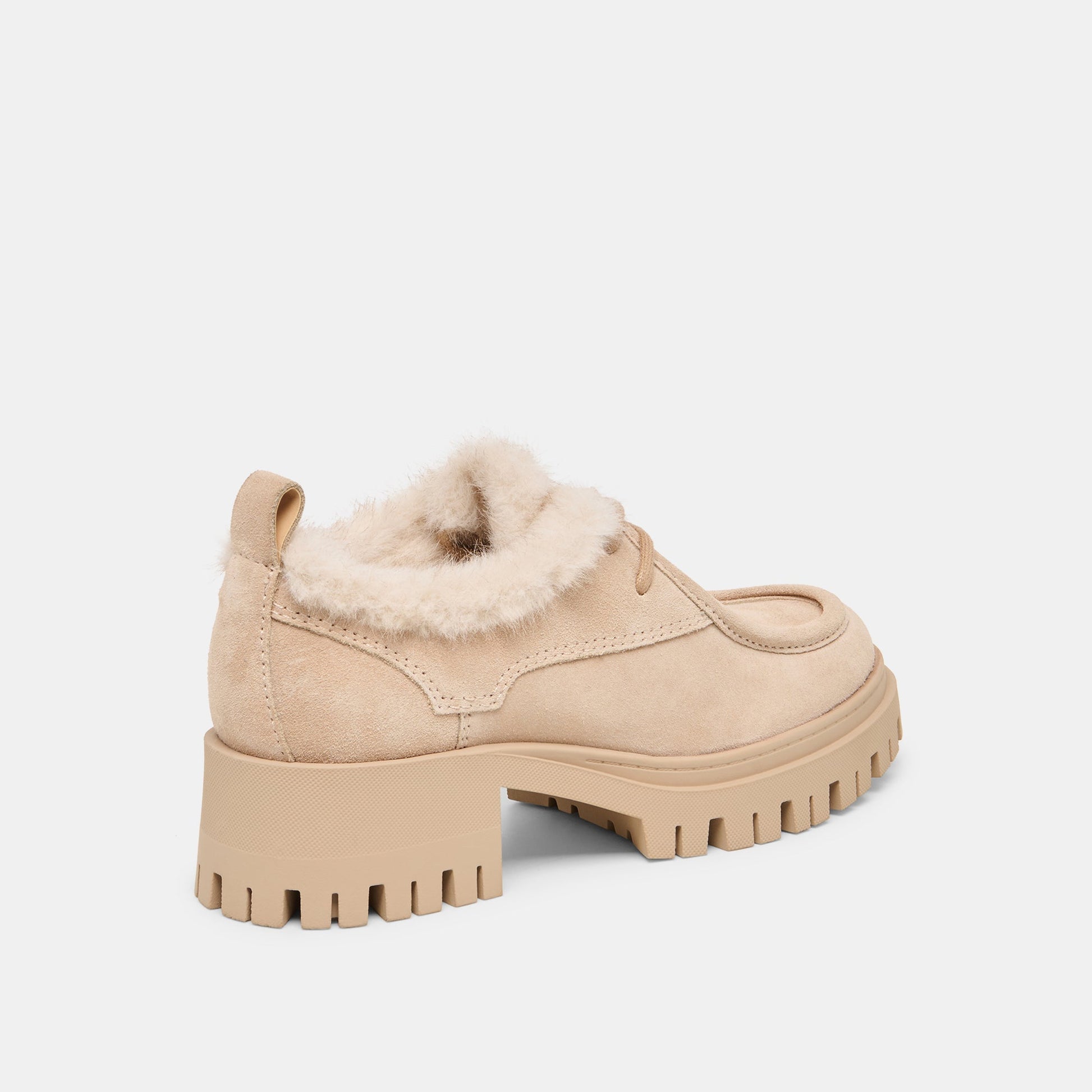 Milza Plush Dune Suede Loafers Dolce Vita
