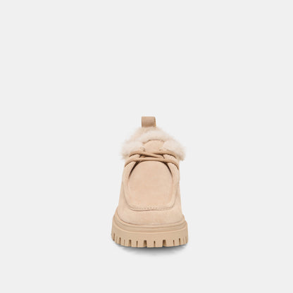 Milza Plush Dune Suede Loafers Dolce Vita