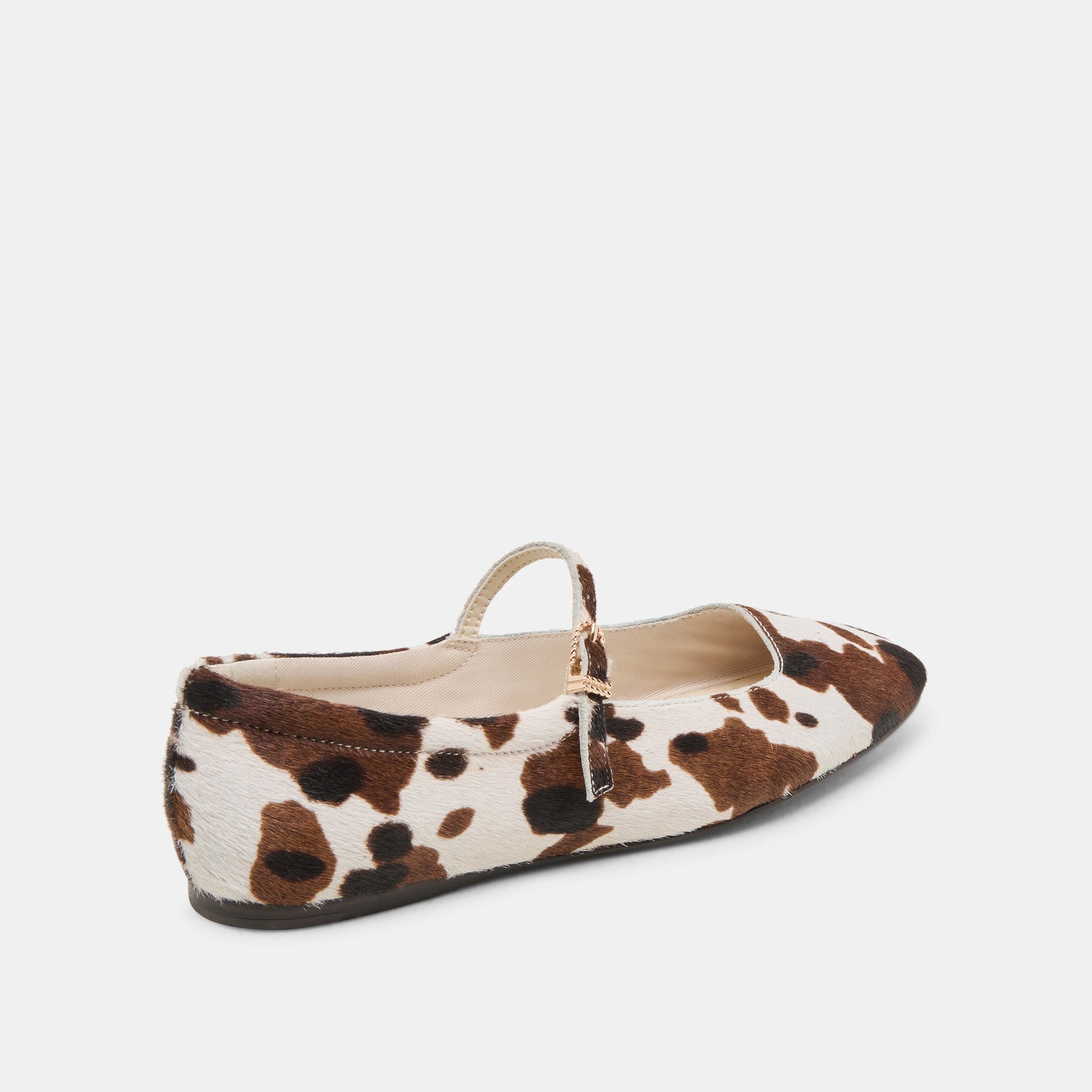 Reyes Cocoa Taurus Calf Hair Ballet Flats Dolce Vita