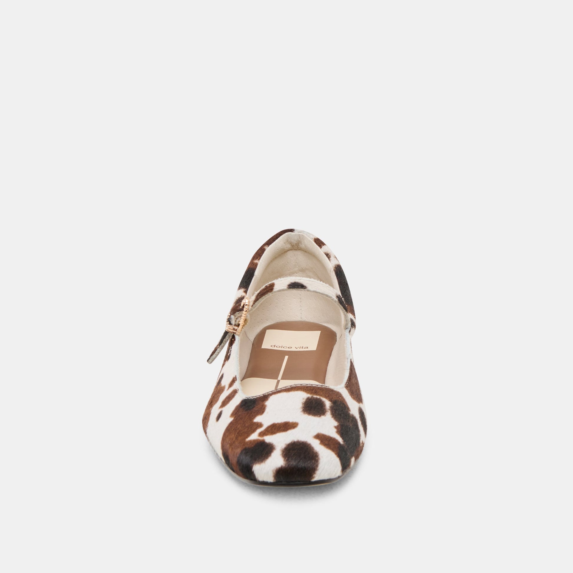 Reyes Cocoa Taurus Calf Hair Ballet Flats Dolce Vita