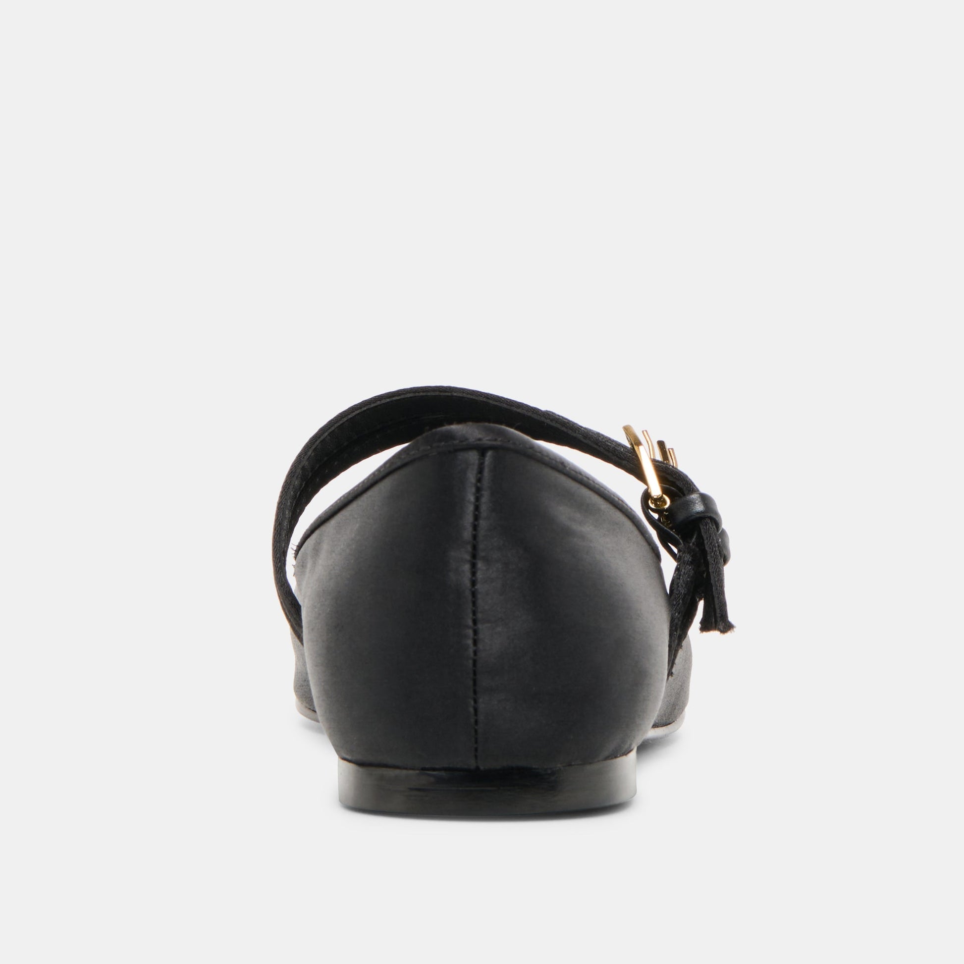 Gibsen Onyx Satin Ballet Flats Dolce Vita