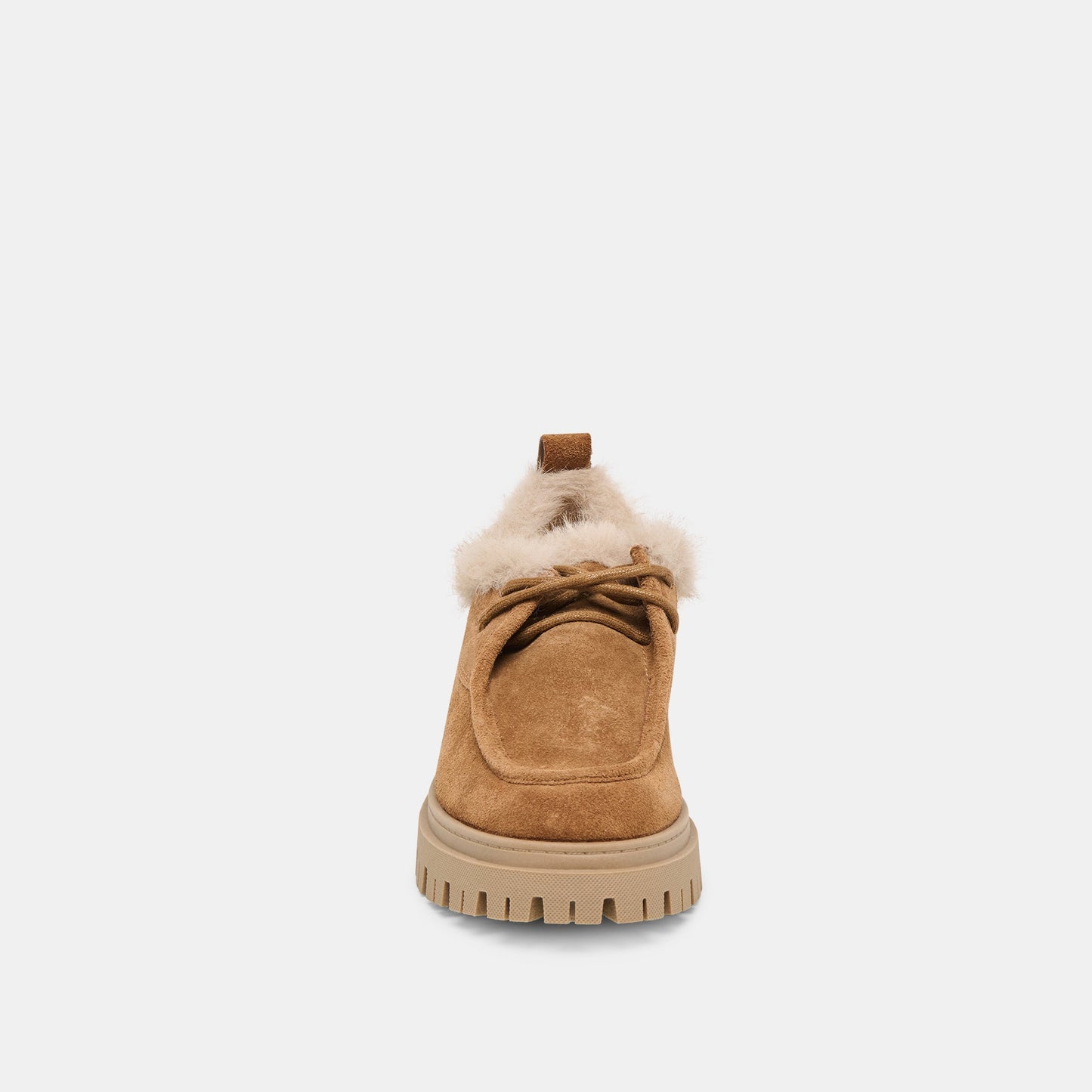 Milza Plush Lt Brown Suede Loafers Dolce Vita