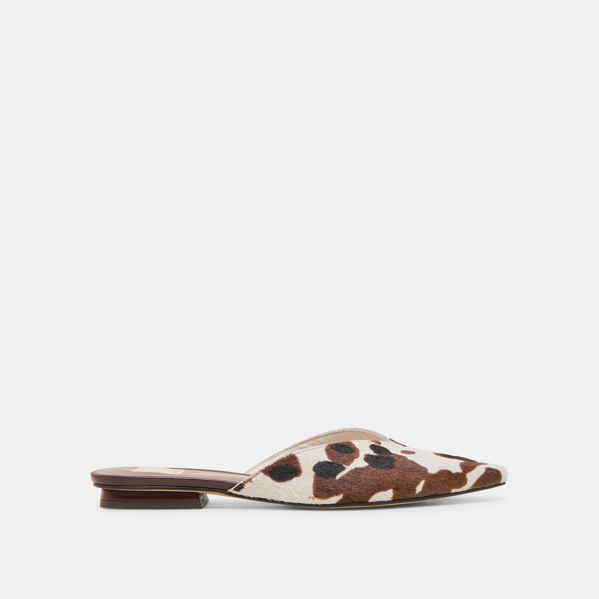 Elm Cocoa Taurus Calf Hair Flats Dolce Vita
