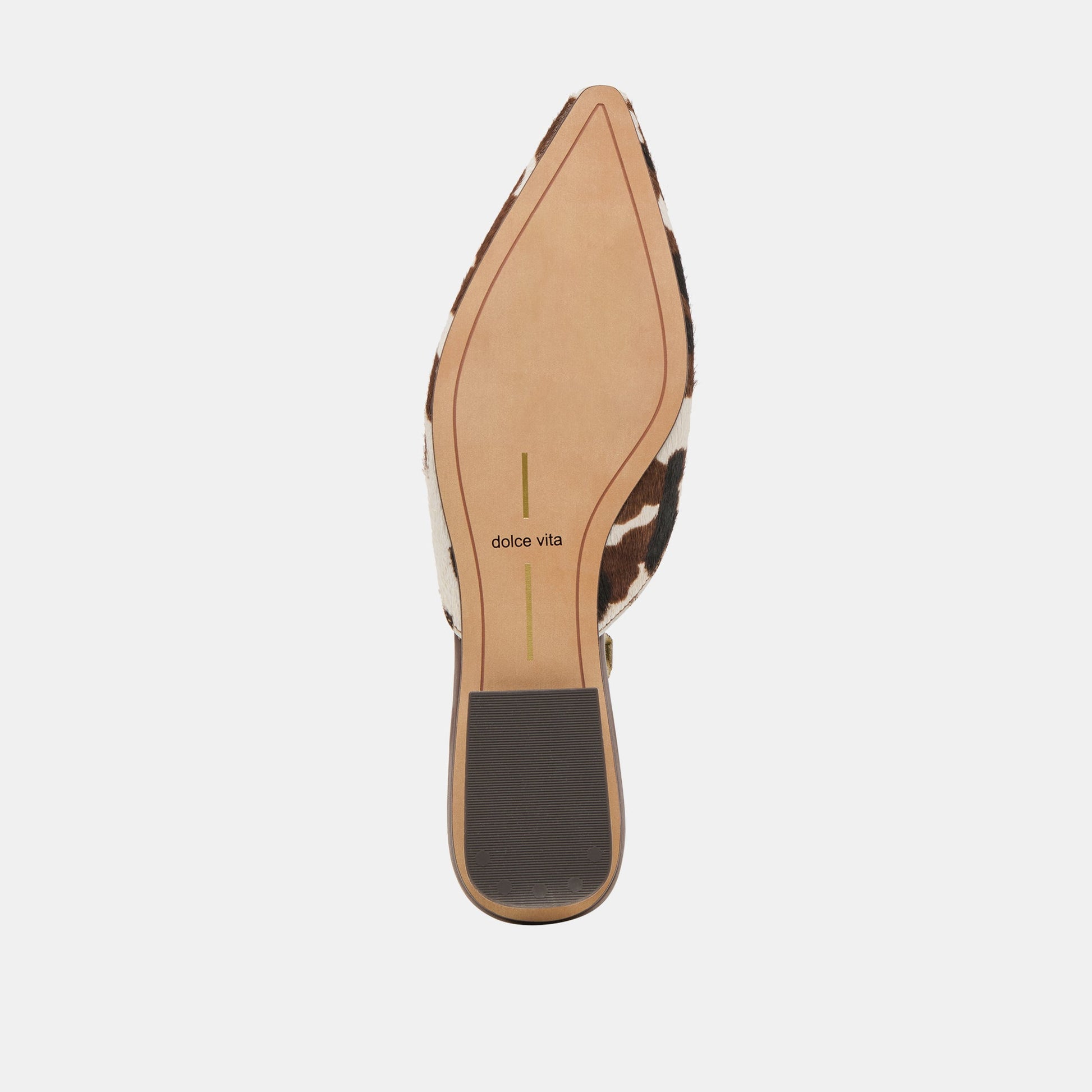 Elm Cocoa Taurus Calf Hair Flats Dolce Vita