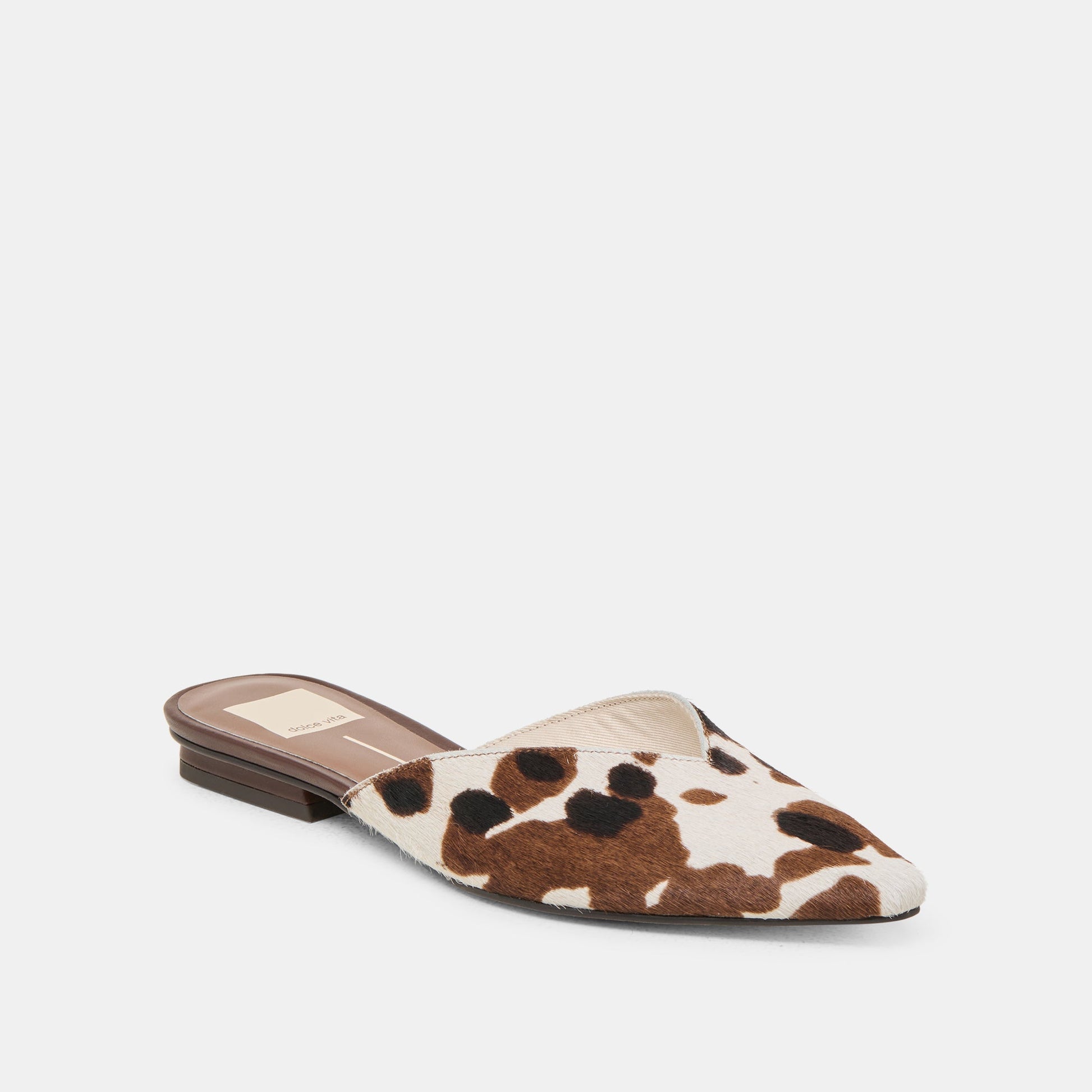 Elm Cocoa Taurus Calf Hair Flats Dolce Vita
