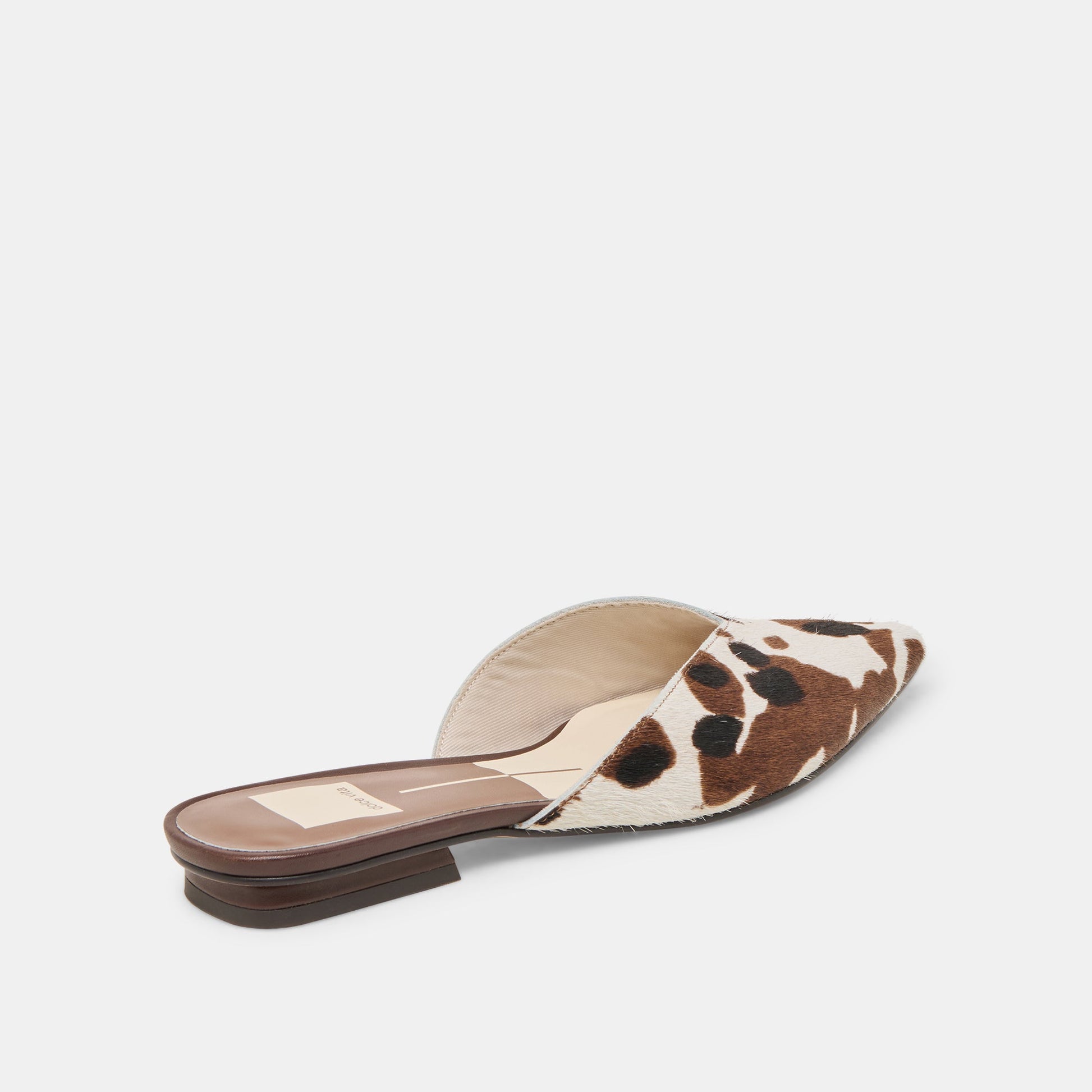 Elm Cocoa Taurus Calf Hair Flats Dolce Vita