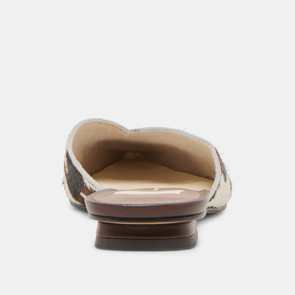 Elm Cocoa Taurus Calf Hair Flats Dolce Vita