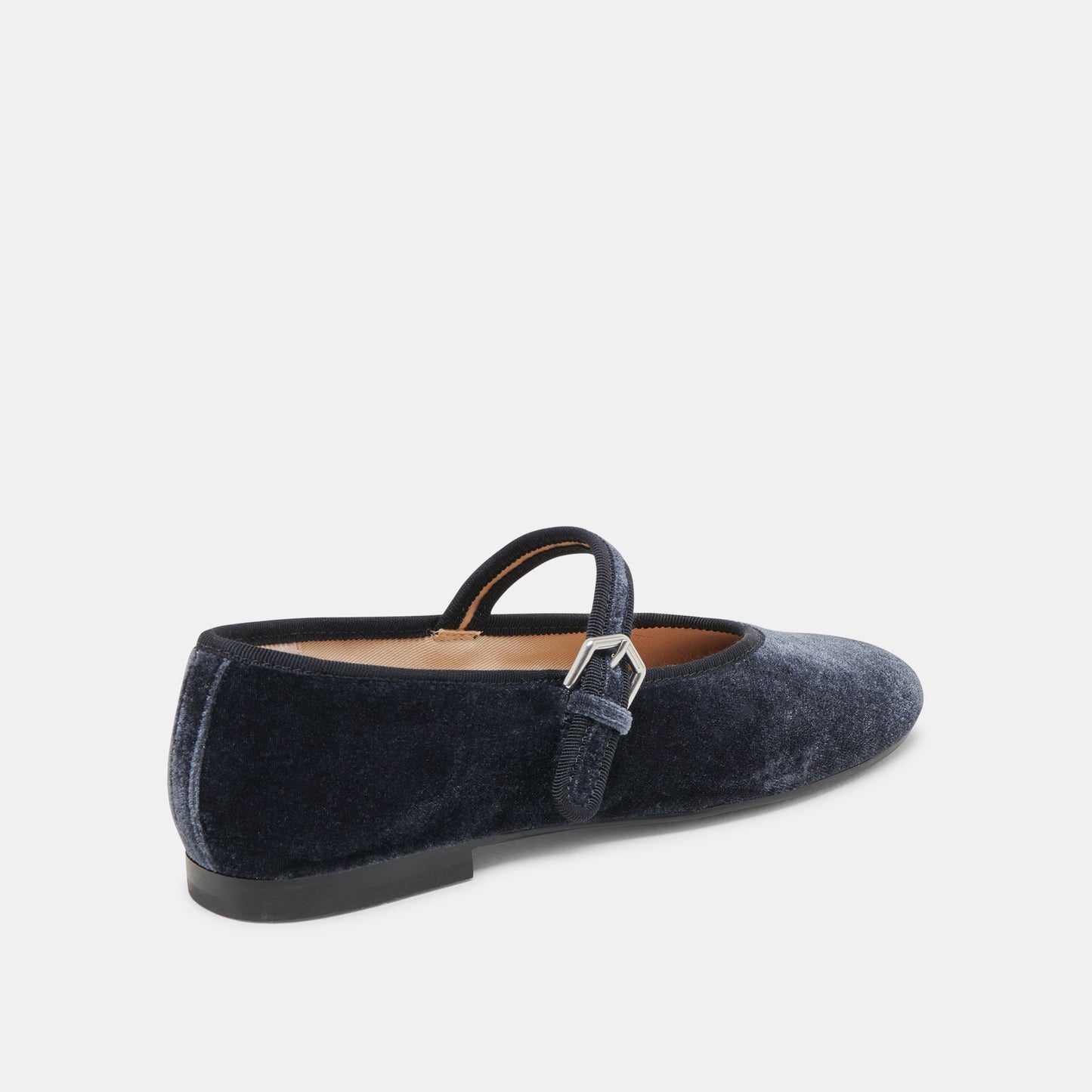 ROSLYN BALLET FLATS DUSTY BLUE VELVET Dolce Vita