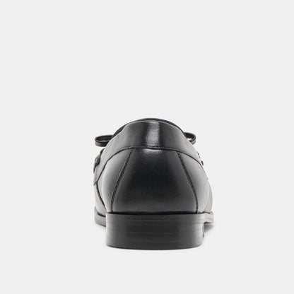 Barney Black Leather Loafers Dolce Vita