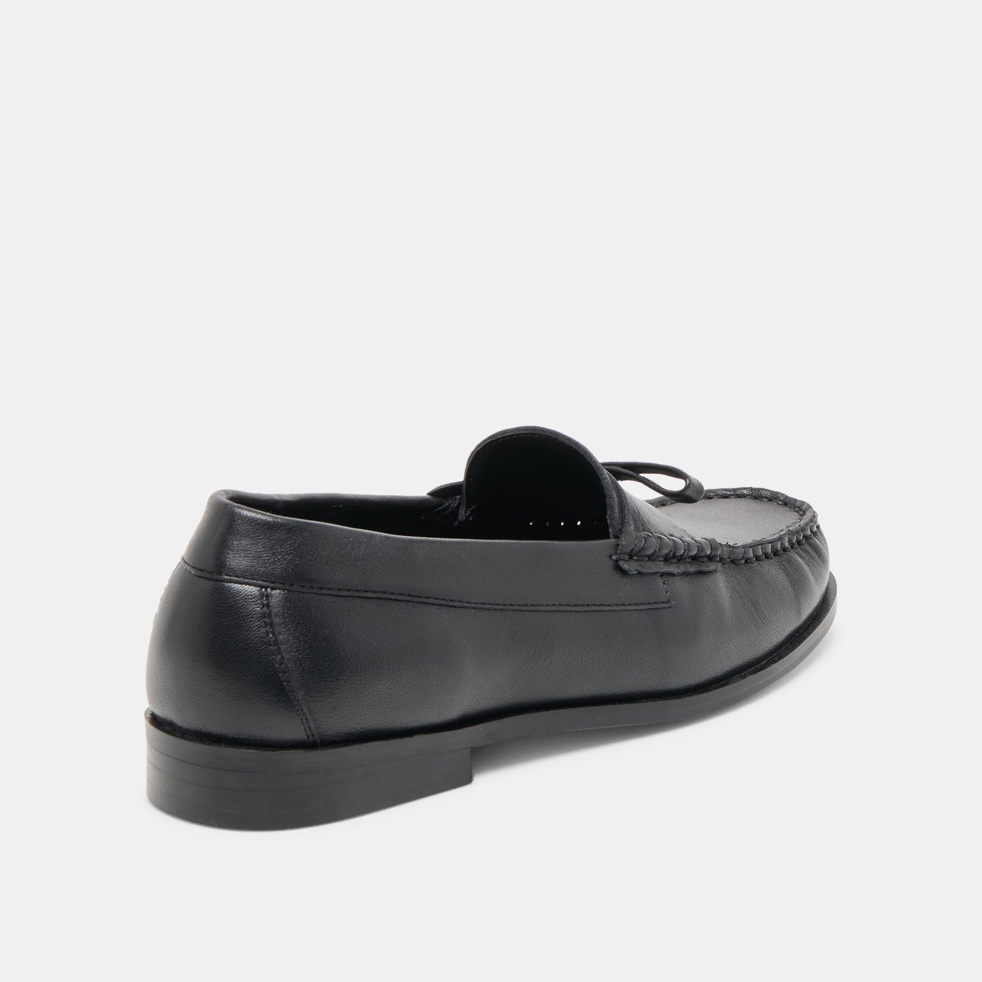 Barney Black Leather Loafers Dolce Vita