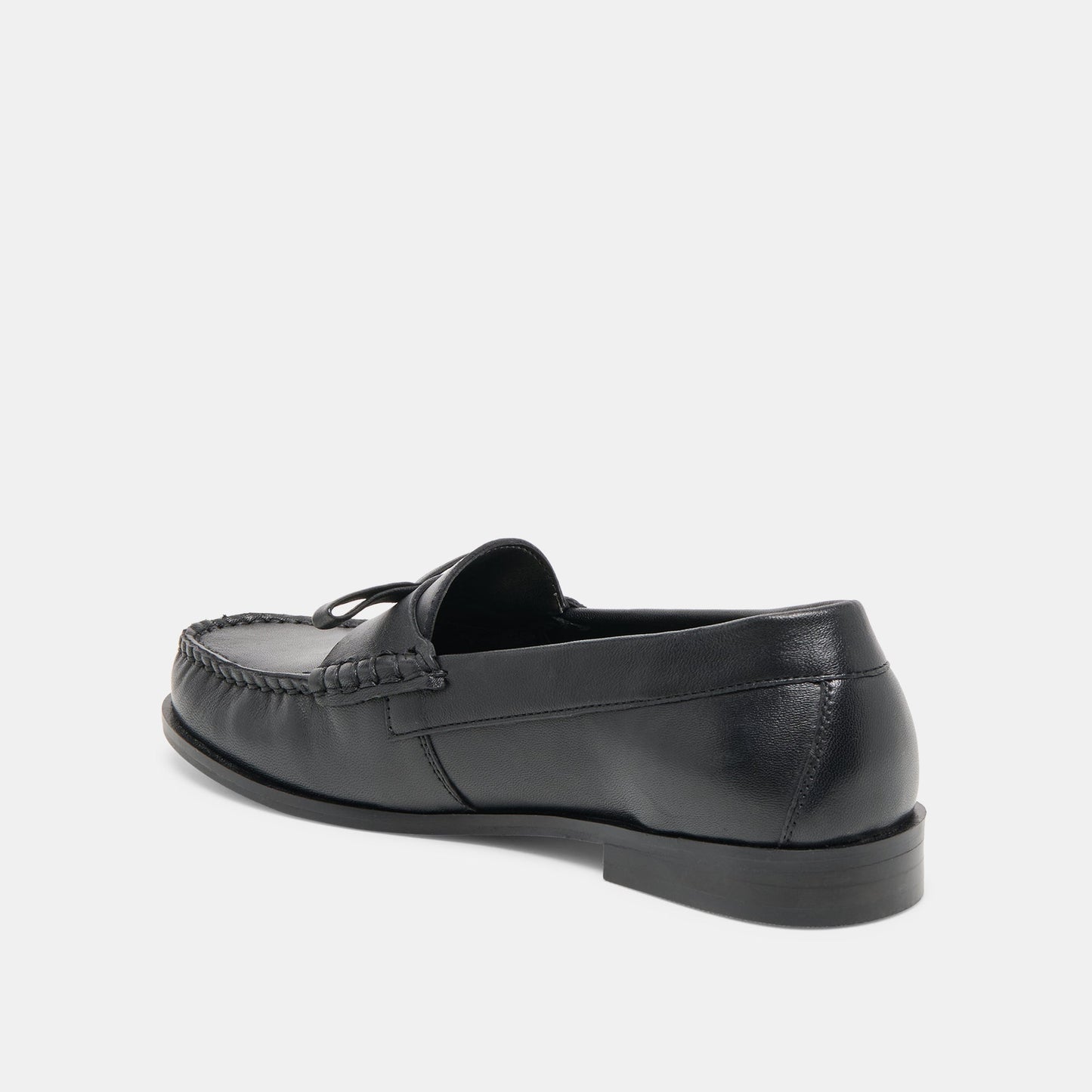 Barney Black Leather Loafers Dolce Vita