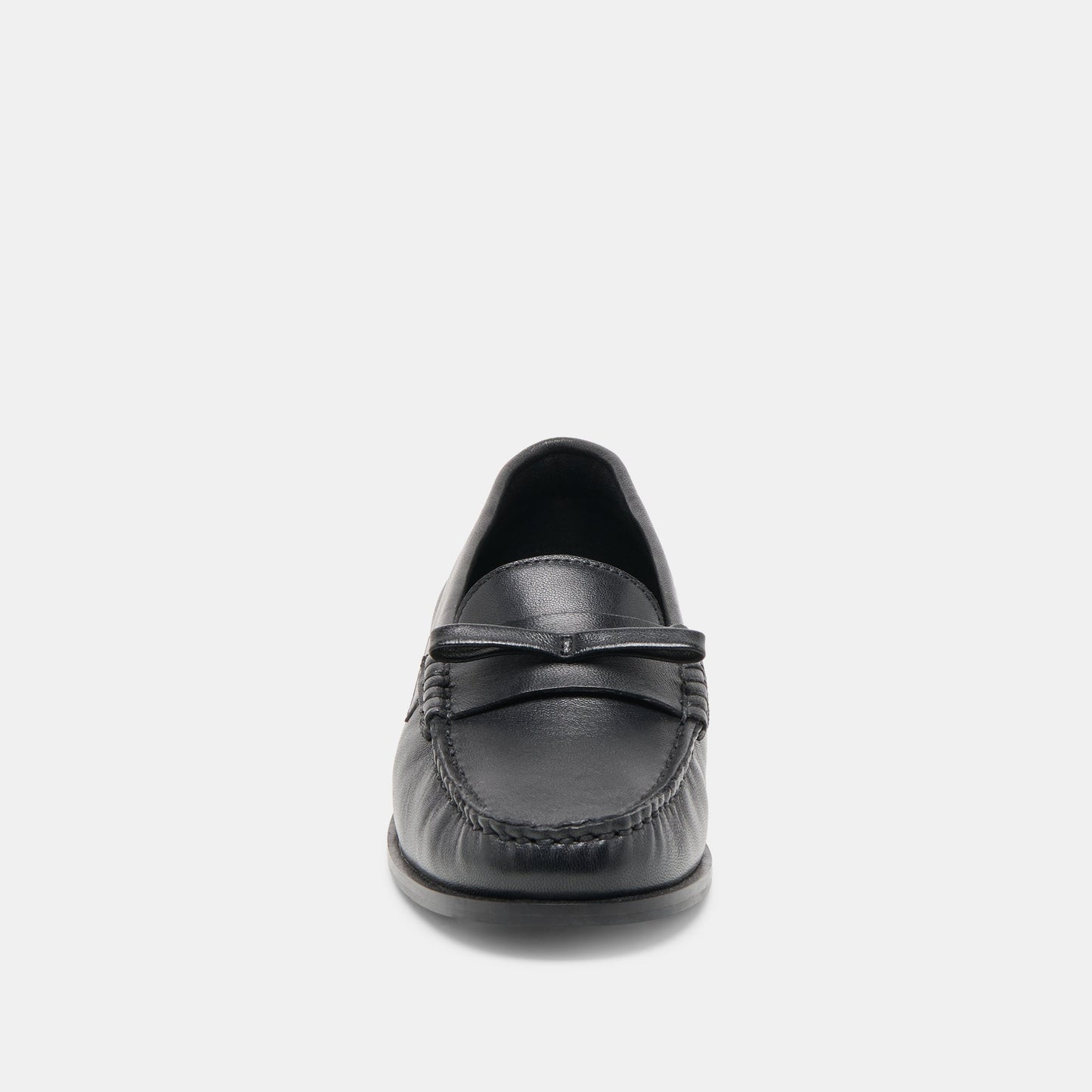 Barney Black Leather Loafers Dolce Vita
