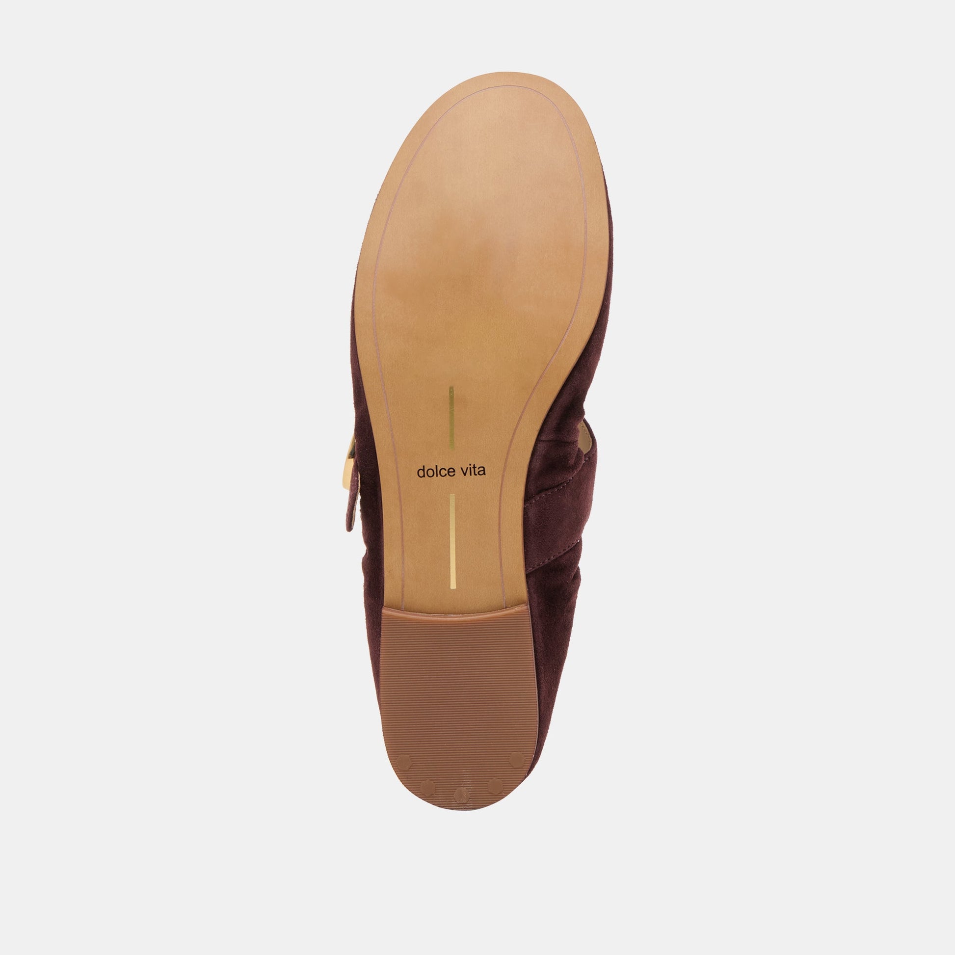 CAELY BALLET FLATS MULBERRY SUEDE Dolce Vita