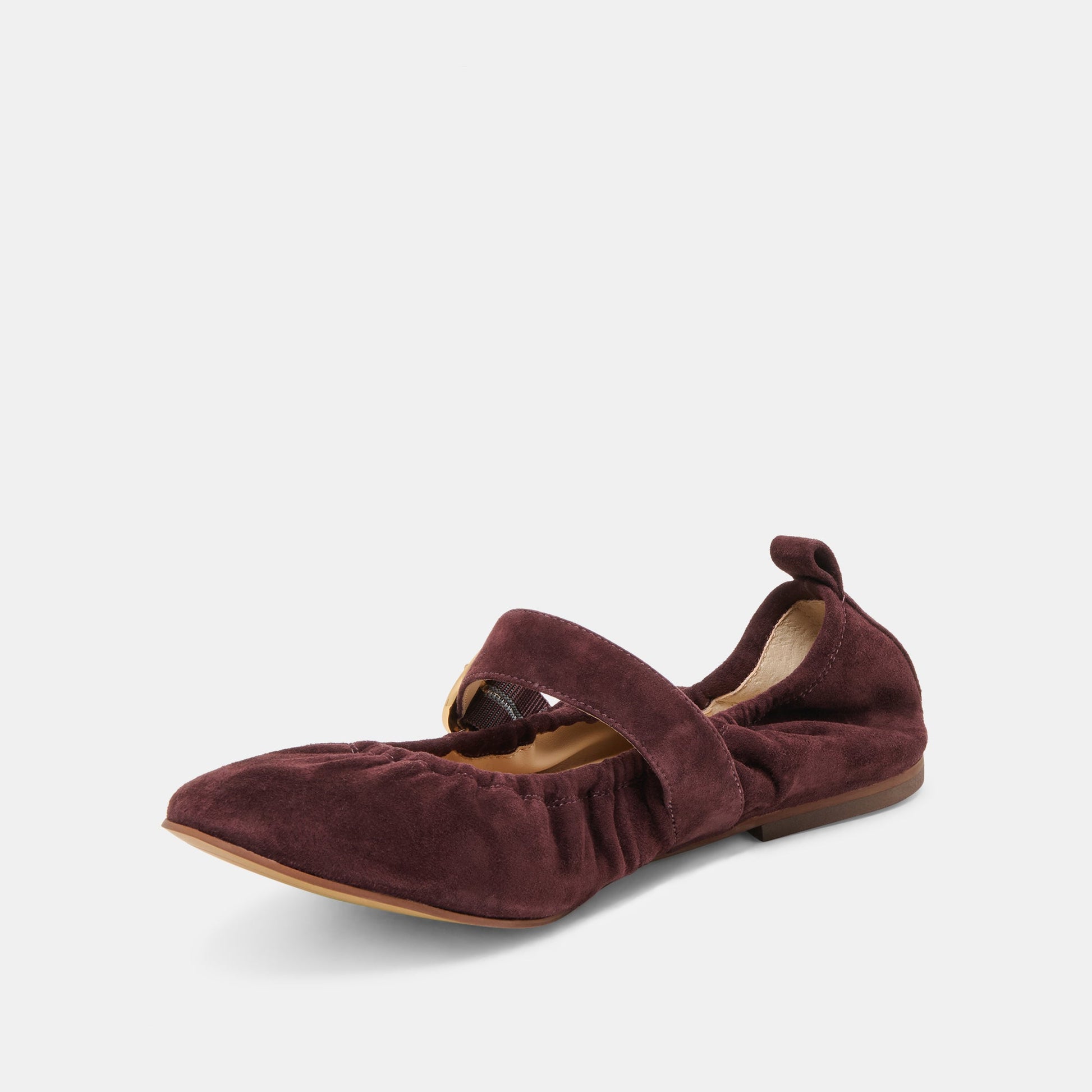 CAELY BALLET FLATS MULBERRY SUEDE Dolce Vita