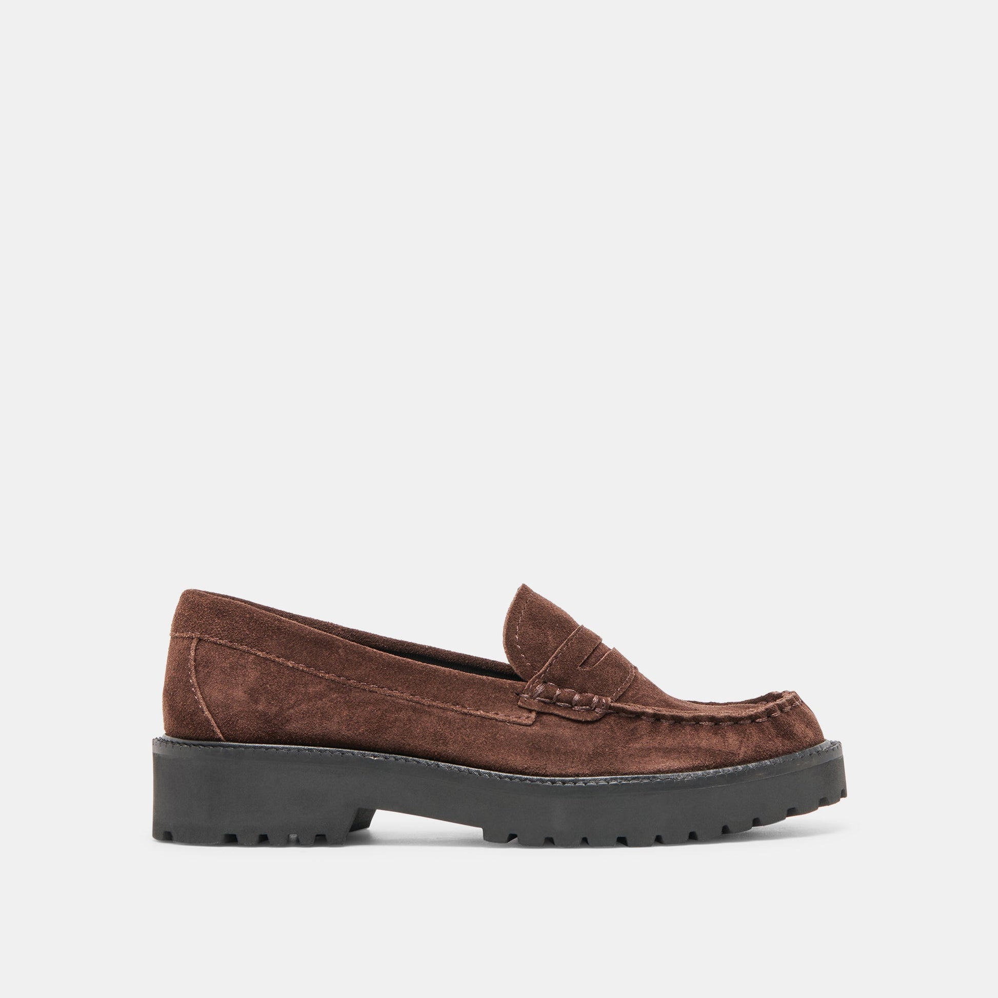 Merek Dk Brown Suede Loafers Dolce Vita