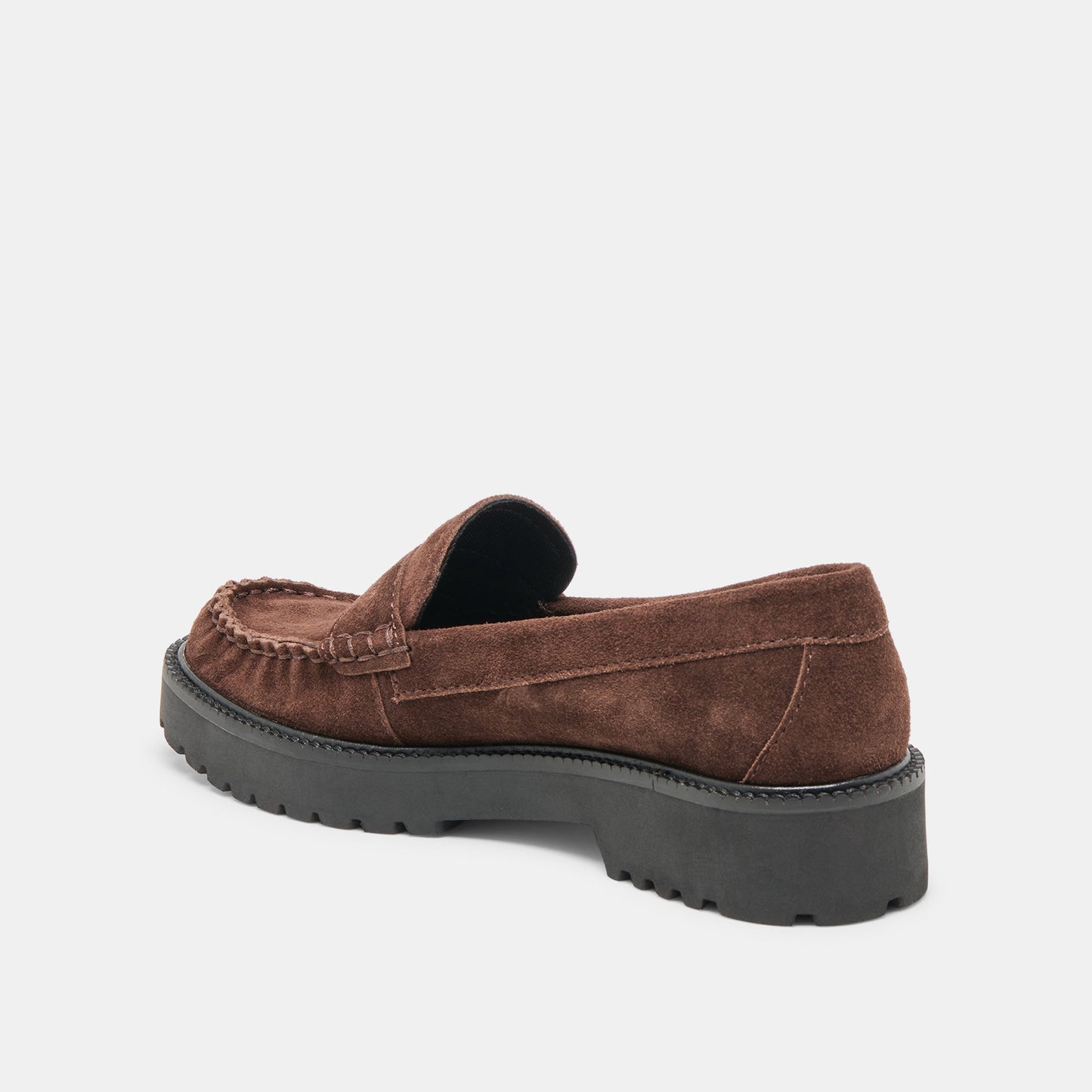 Merek Dk Brown Suede Loafers Dolce Vita