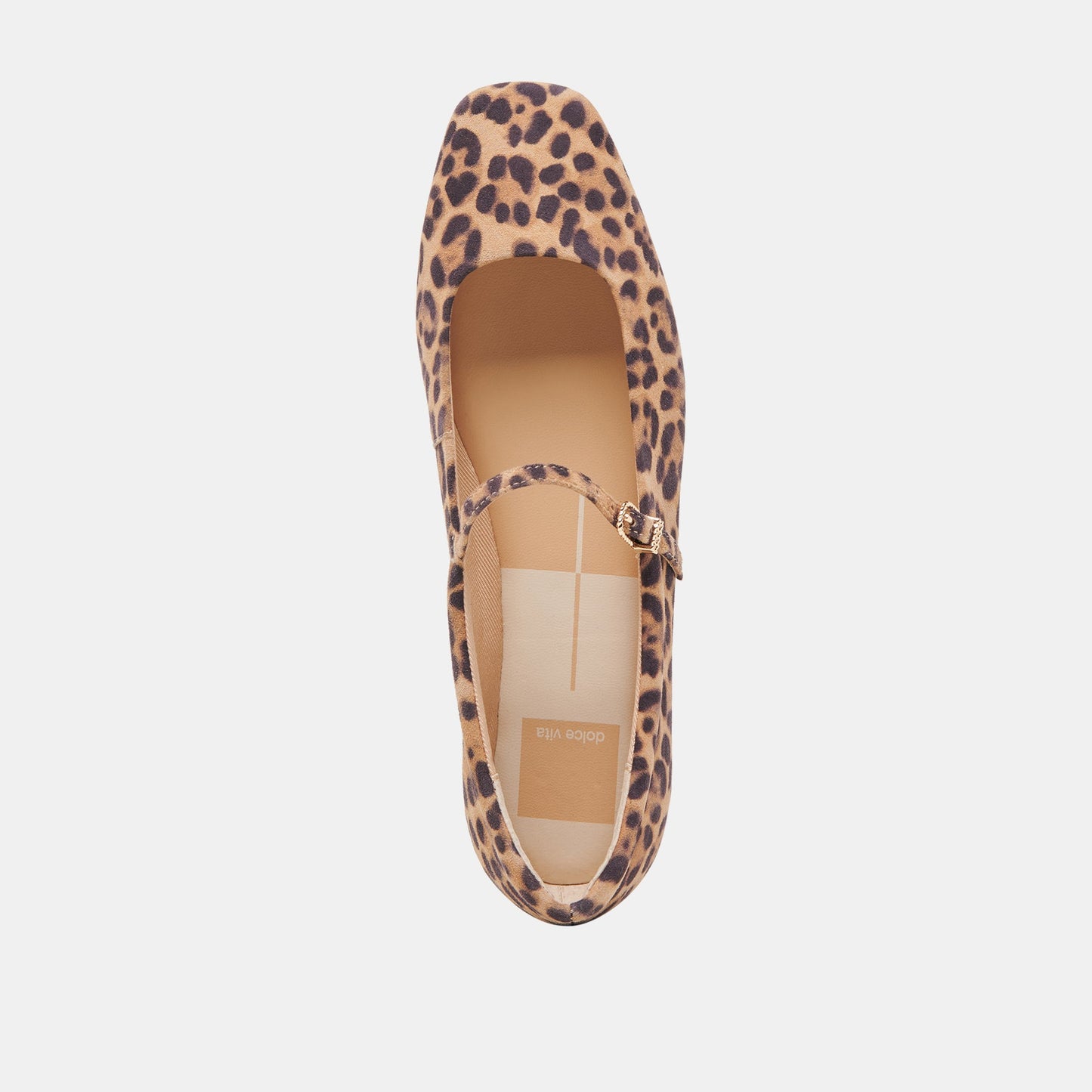 REYES BALLET FLATS DK LEOPARD SUEDE Dolce Vita