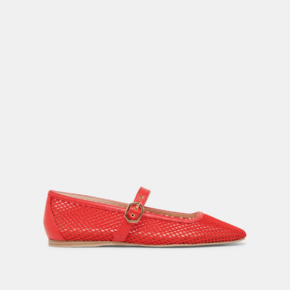 RODNI MESH BALLET FLATS CHILI WOVEN MESH Dolce Vita