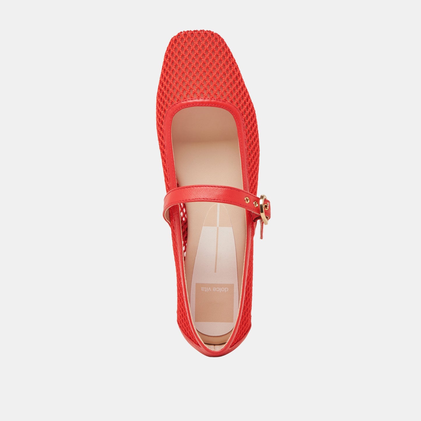 RODNI MESH BALLET FLATS CHILI WOVEN MESH Dolce Vita
