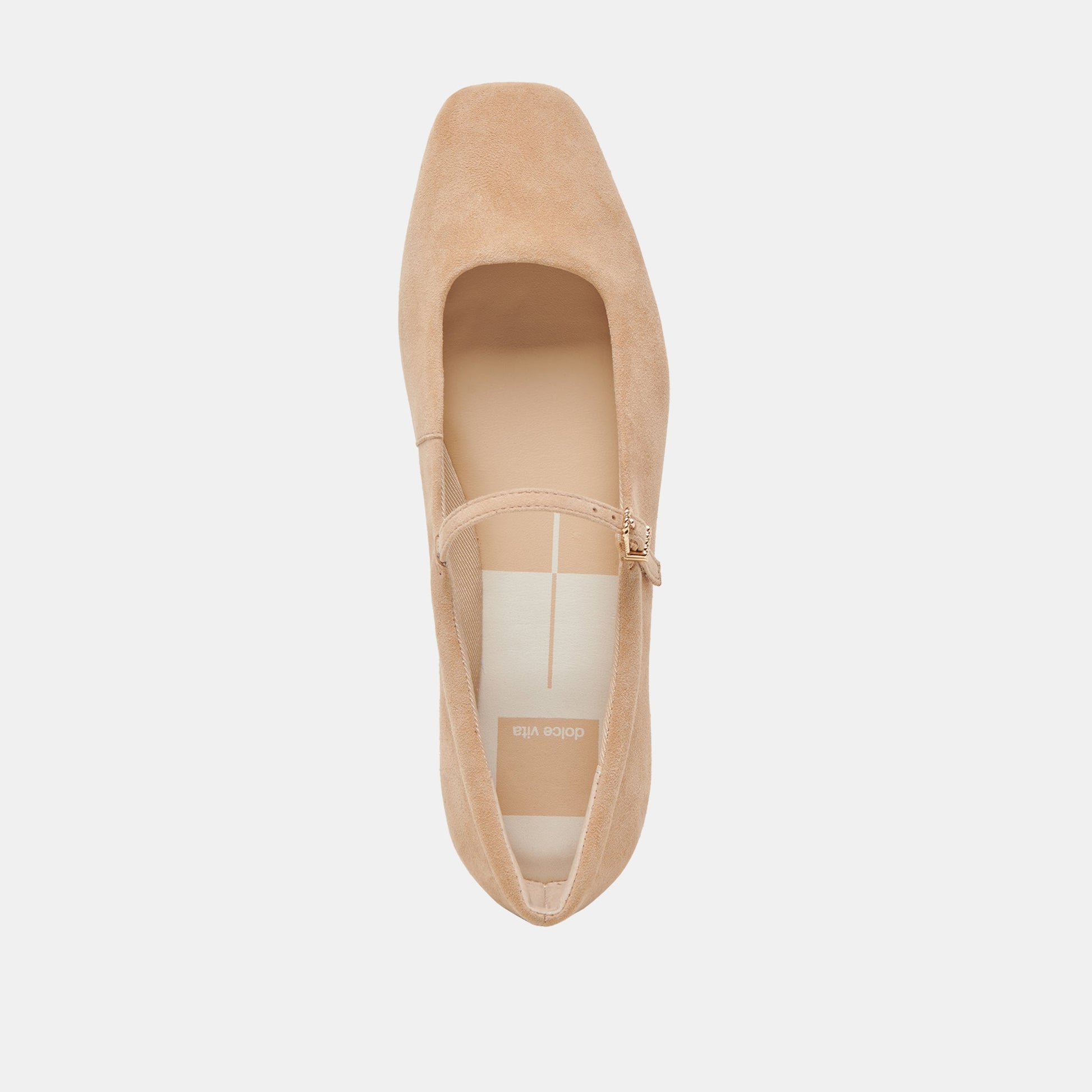 Reyes Bamboo Suede Ballet Flats Dolce Vita