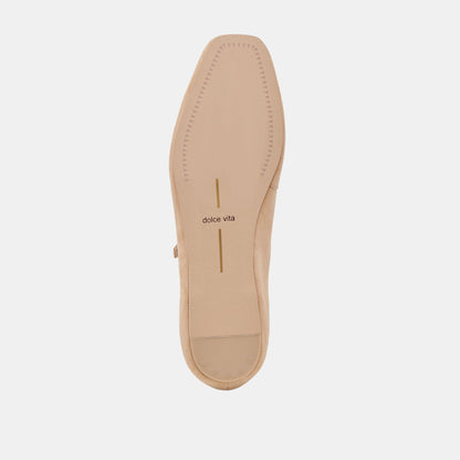 Reyes Bamboo Suede Ballet Flats Dolce Vita