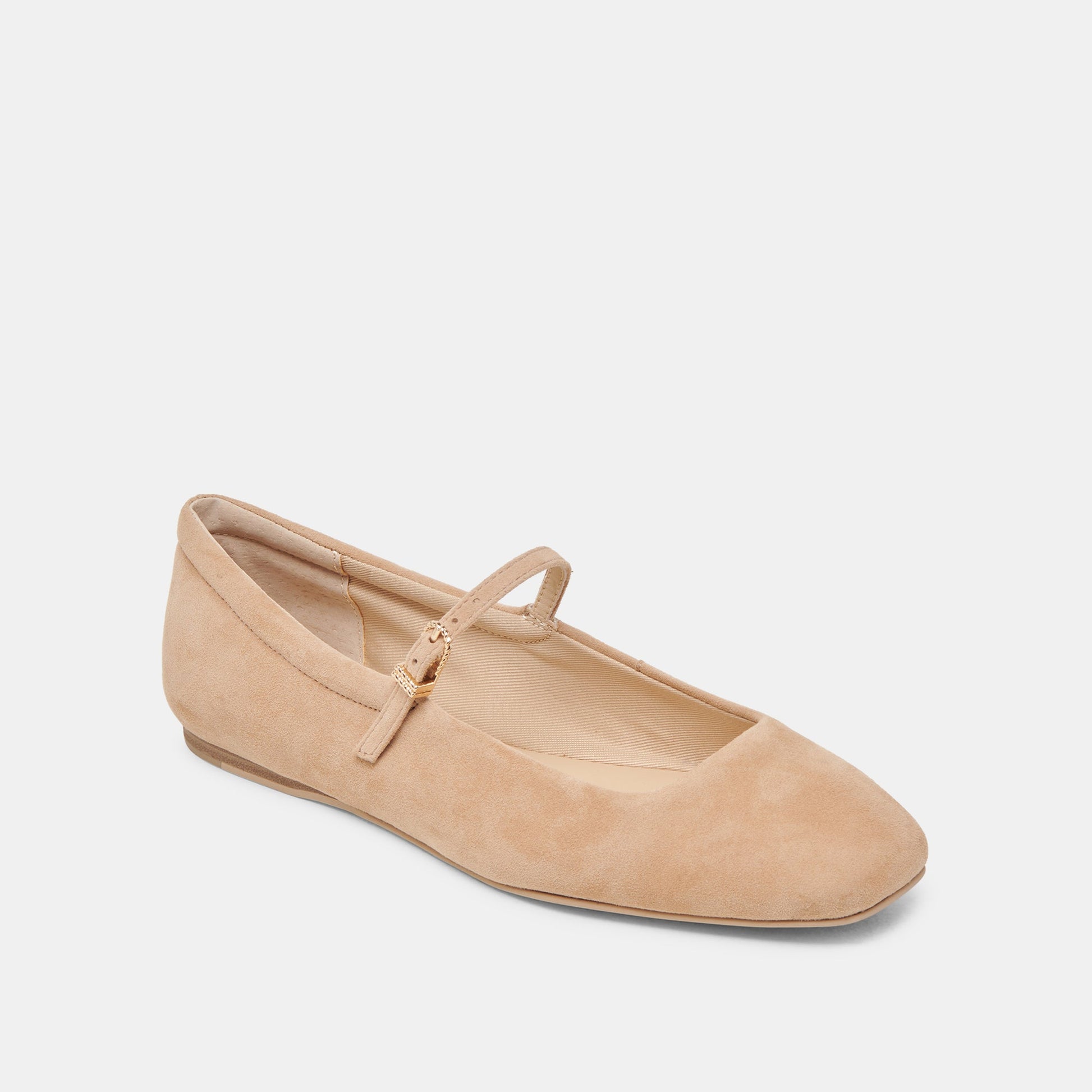 Reyes Bamboo Suede Ballet Flats Dolce Vita