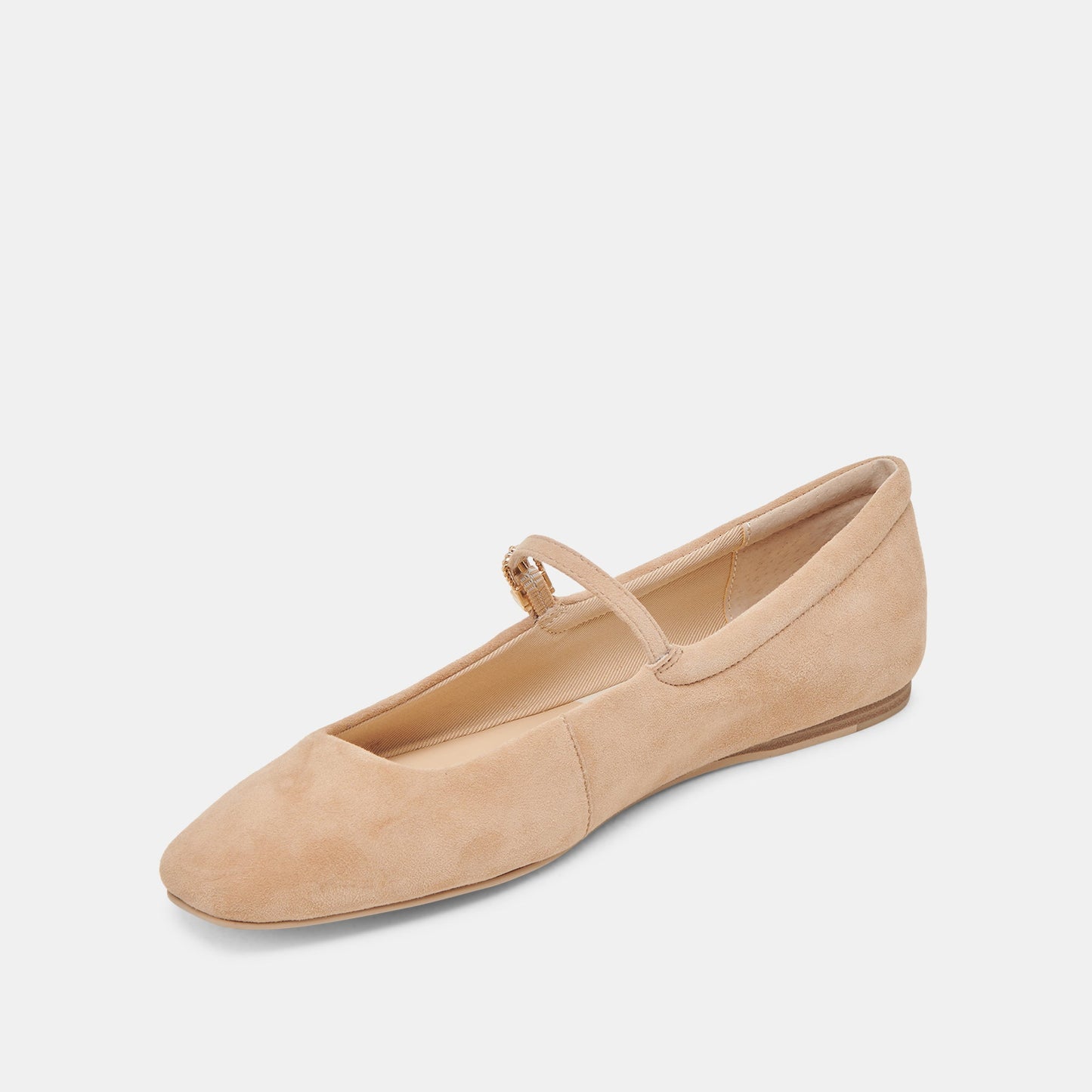 Reyes Bamboo Suede Ballet Flats Dolce Vita