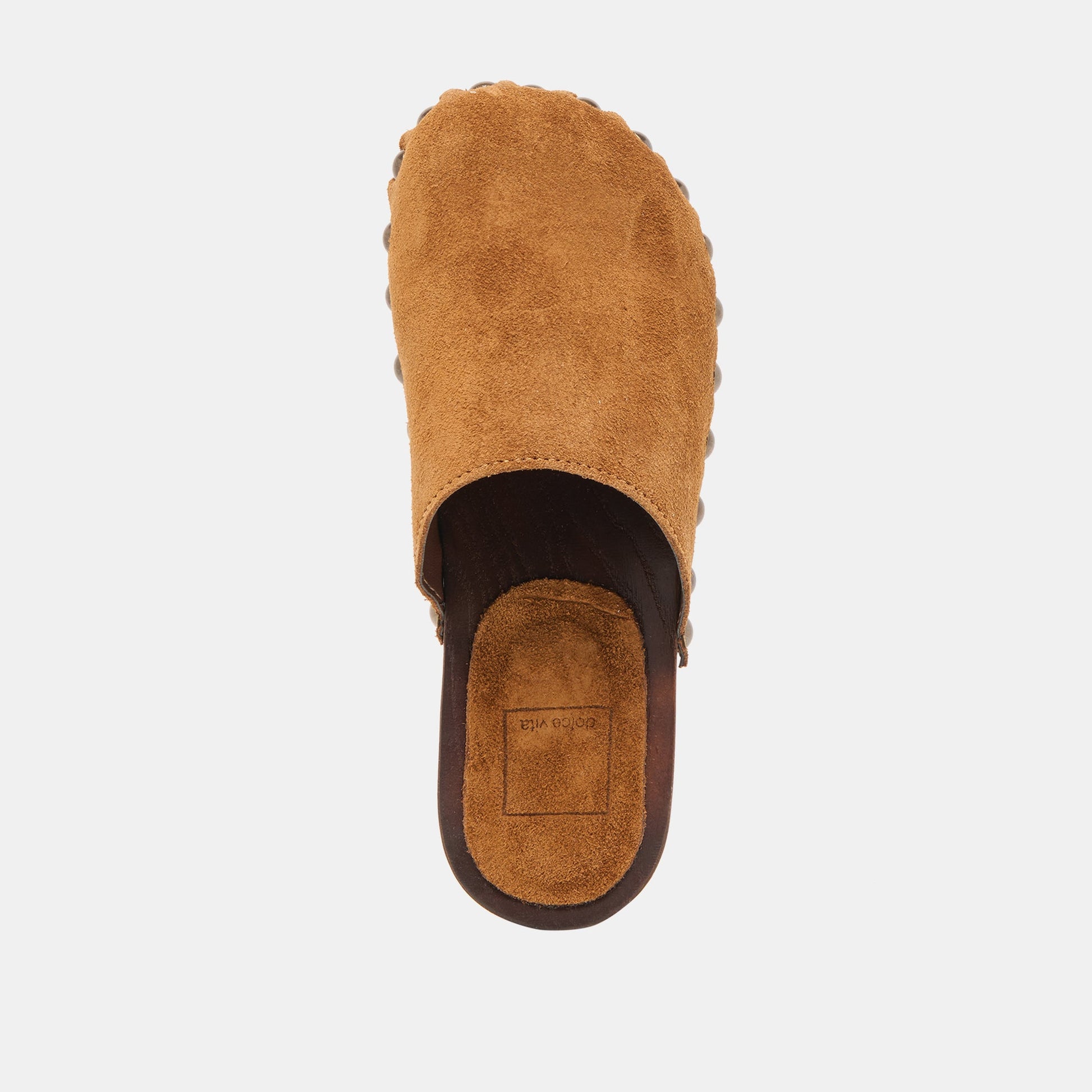 Alanis Chestnut Suede Flats Dolce Vita