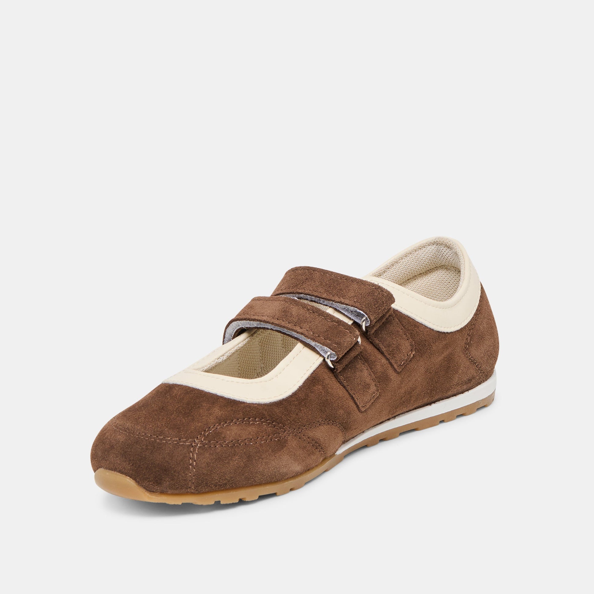 Swan Dk Brown Suede Sneakers Dolce Vita