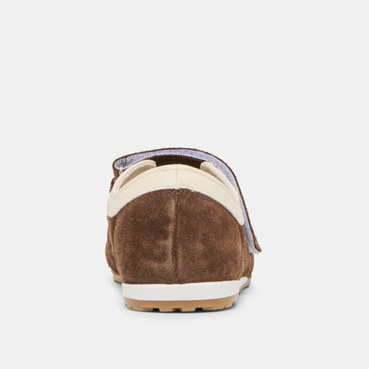 Swan Dk Brown Suede Sneakers Dolce Vita